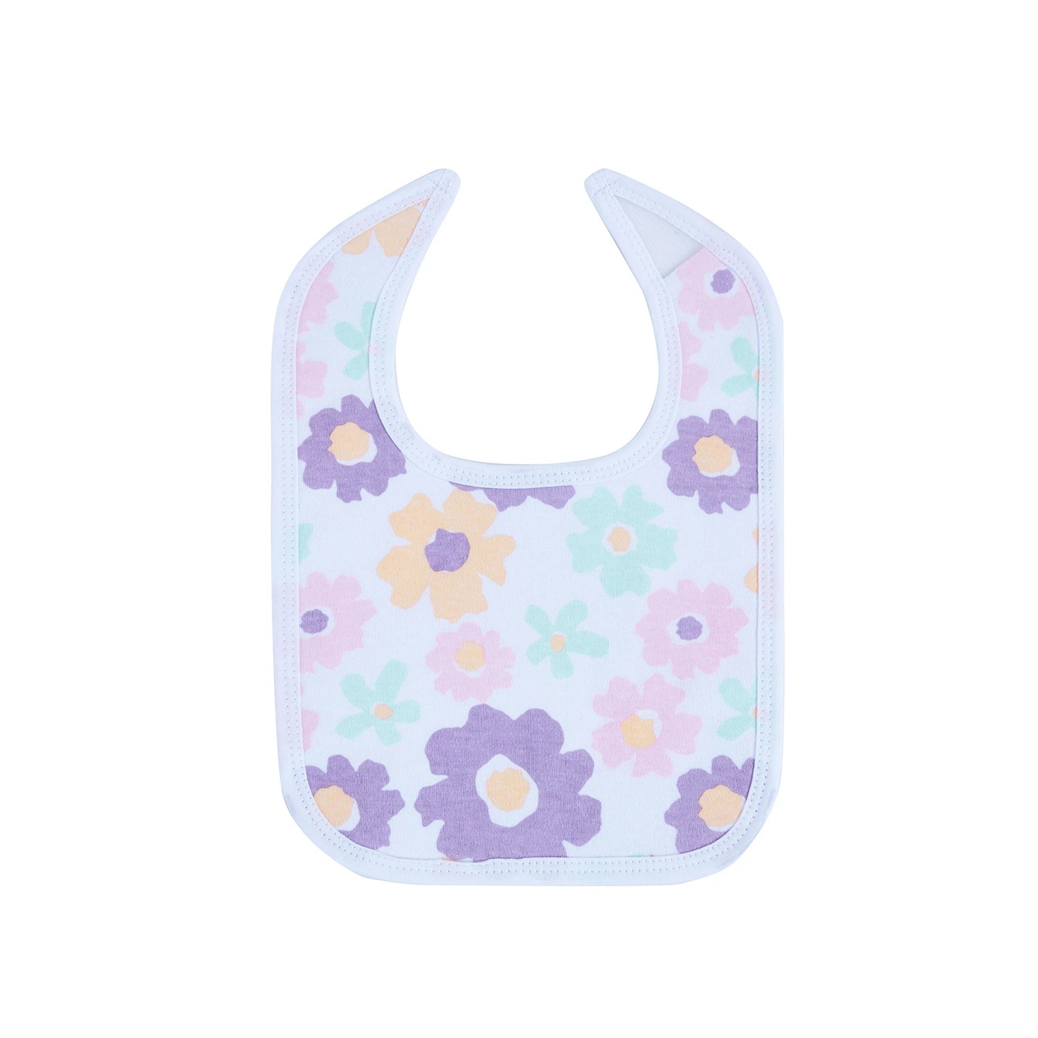 4 Big Softies 3 Pack Applique and printed bibs, Floral, 4 of 5