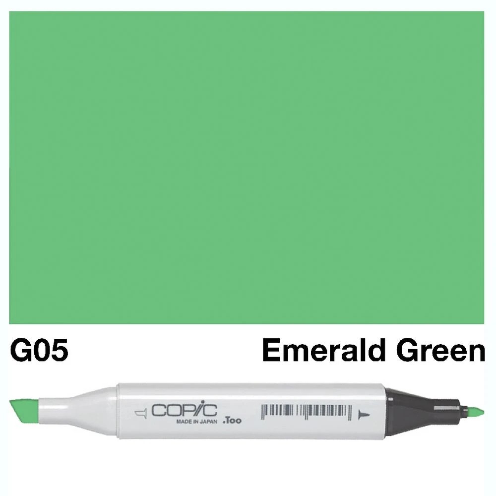 3 Copic Classic Original Dual Nib Marker G05 Emerald Green, 3 of 3