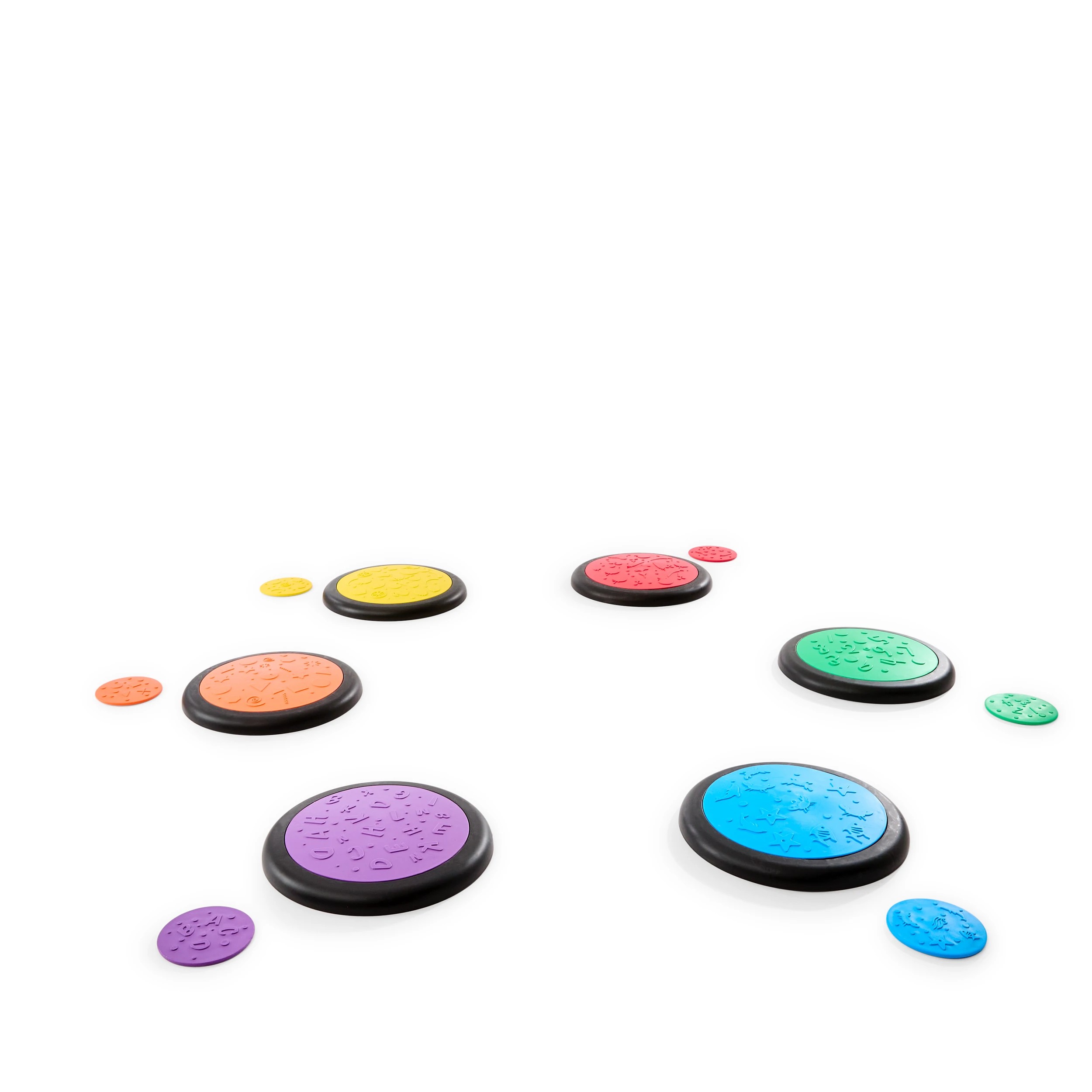 3 6 Pack Sensory Tile Disc Game, 3 of 7