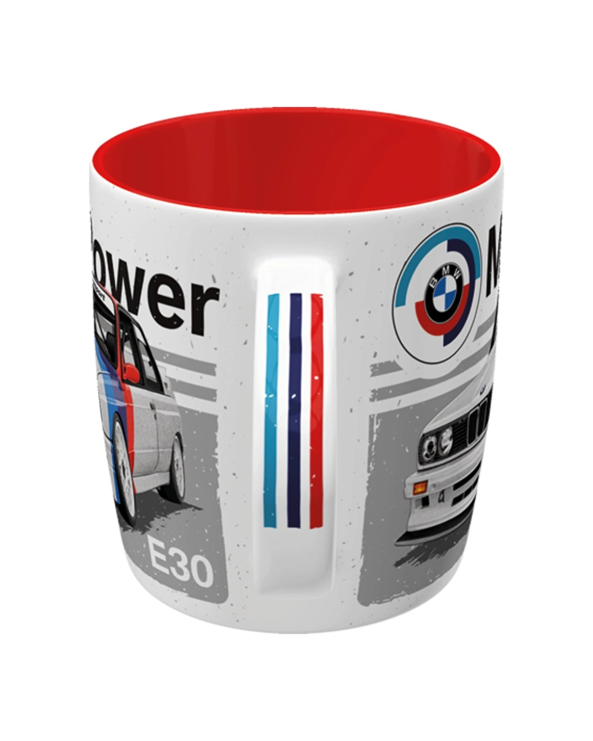 6 Nostalgic-Art 4PK Ceramic Mug 330ml Retro Design - BMW M Power Car - Natural, 6 of 6