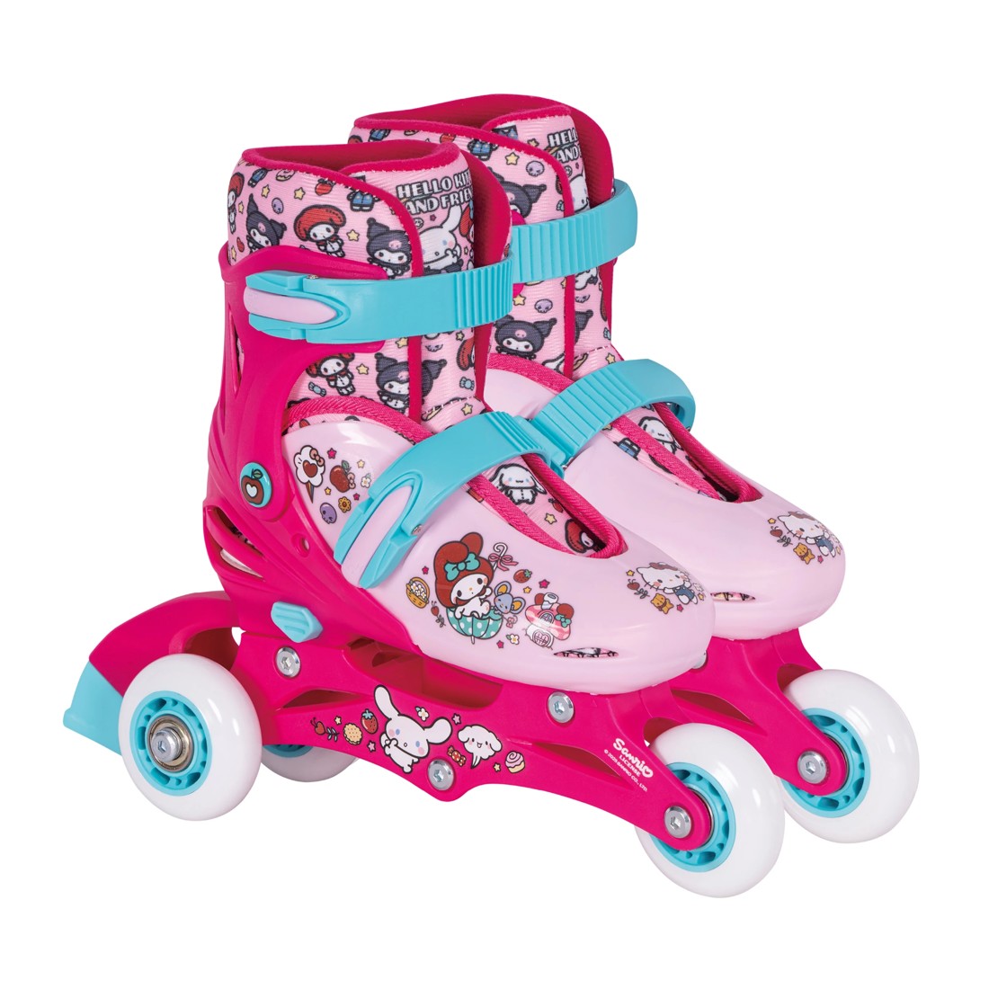 2 Hello Kitty and Friends 2-in-1 Trainer Skates - Pink, Size 13 to 3, 2 of 4