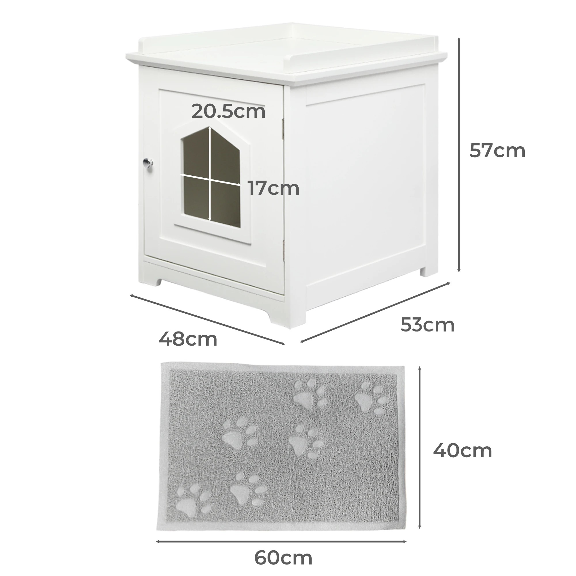 3 Pawz Multifunctional Cat Litter Box, 3 of 5