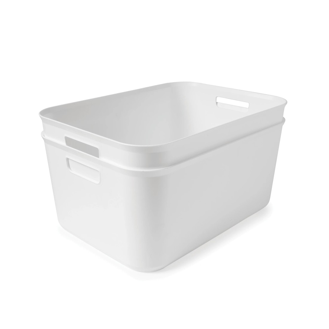 4 2 Pack 12.5L Utile Large Tubs - White, 4 of 8
