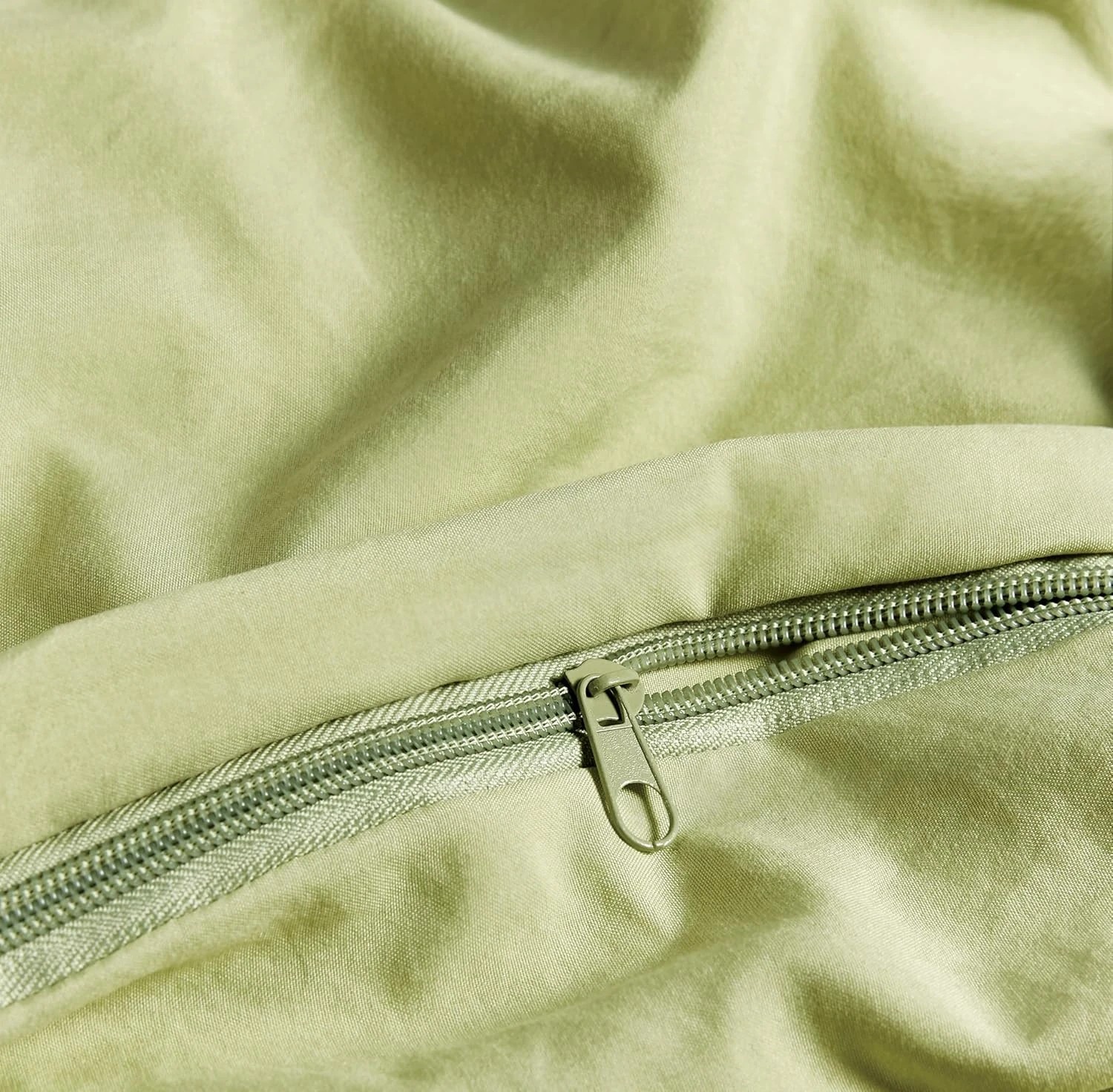 2 CleverPolly 100% Vintage Washed Microfibre Quilt Cover Set - Lemon - Super King Bed, 2 of 5