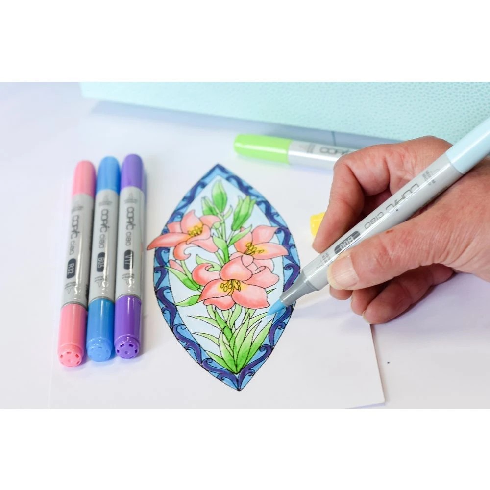 4 Copic Ciao Markers Brights 6 Pack, 4 of 4