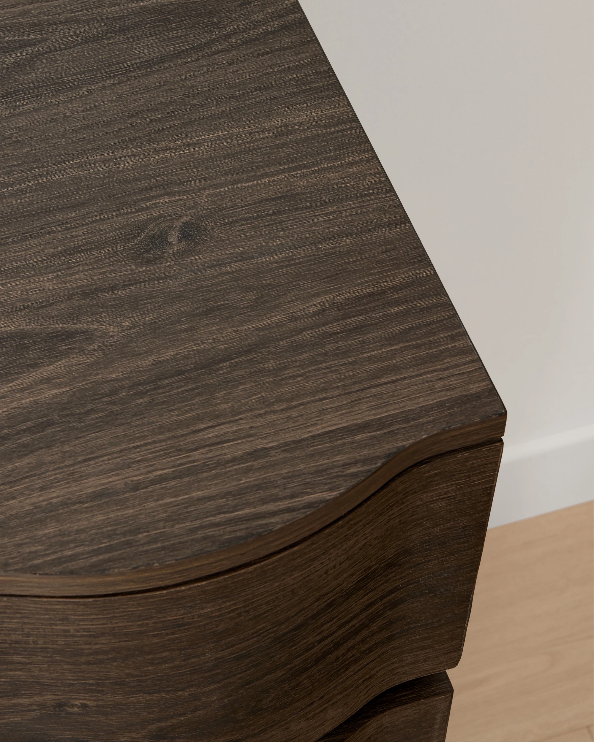 4 Ripple 3 Drawer Chest - Walnut, 4 of 6