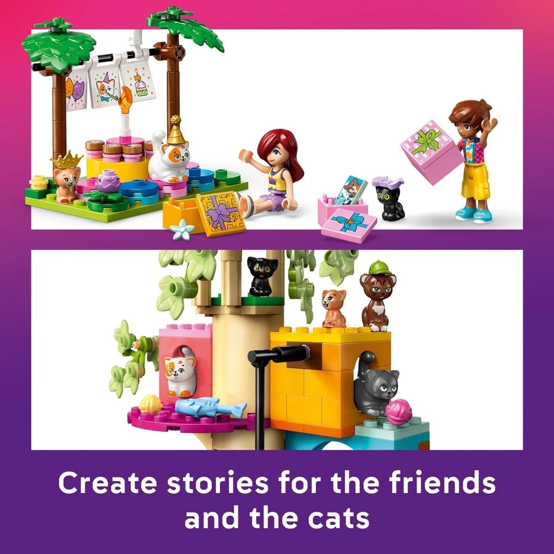 5 LEGO Friends Cat Birthday Party & Tree House 42666, 5 of 11