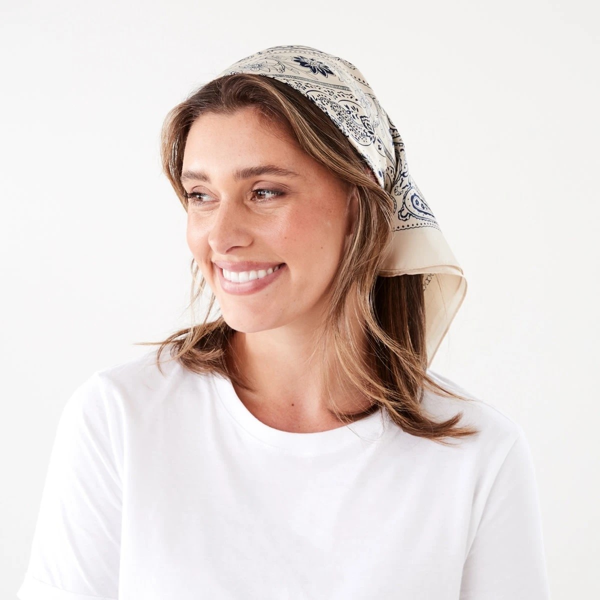 4 Hair Scarf - Boho Tile, 4 of 7