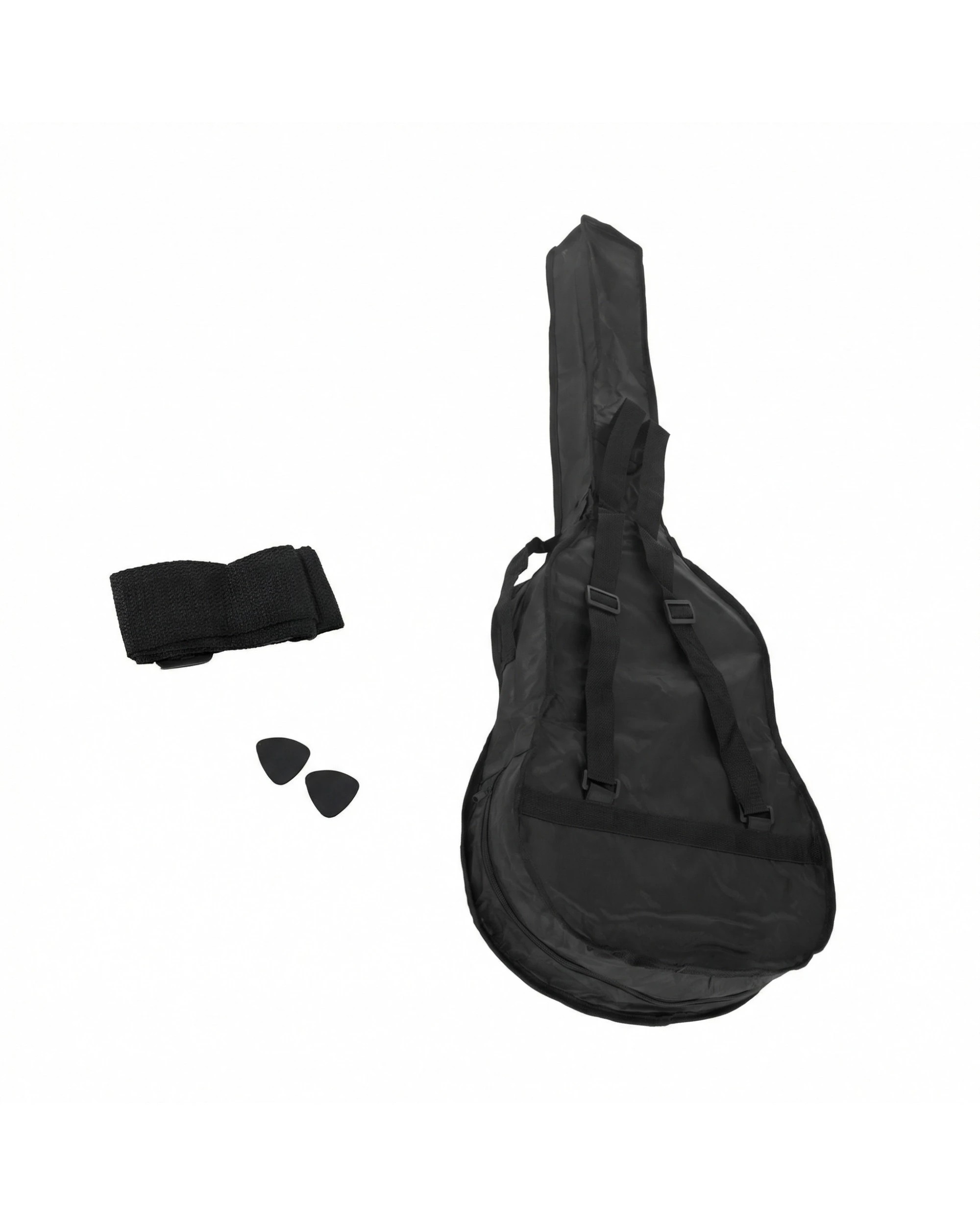 6 Karrera 38in Cutaway Acoustic Guitar with Guitar Bag in Blue Burst - Blue, 6 of 10