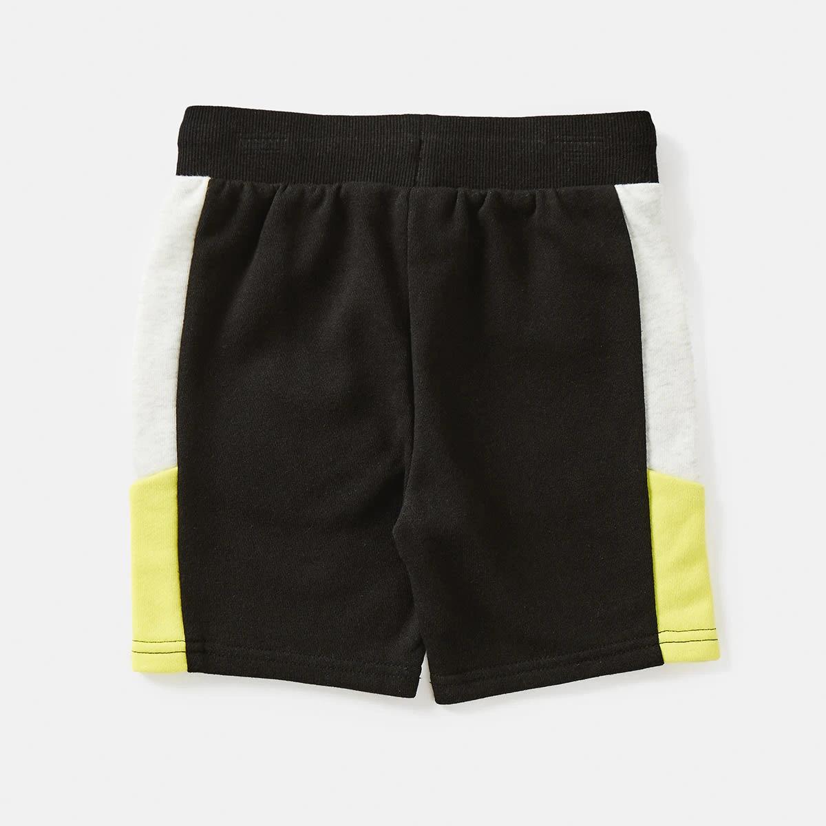 7 Panel Knit Shorts Black, 7 of 7