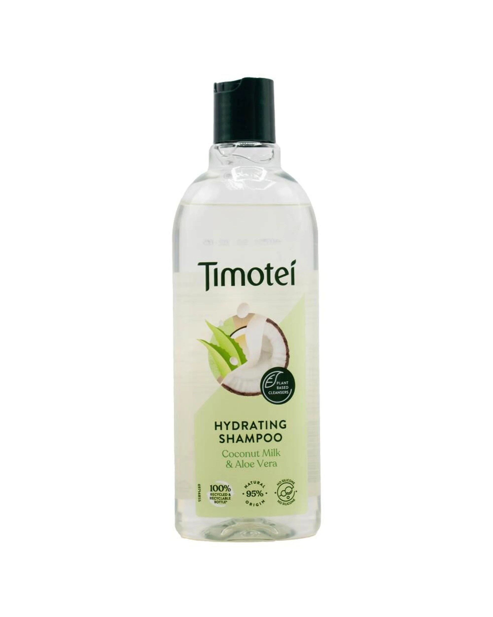 2 Timotei 12PK Hydrating Shampoo Coconut Milk & Aloe Vera Hair Repair 300ml - Multi, 2 of 3