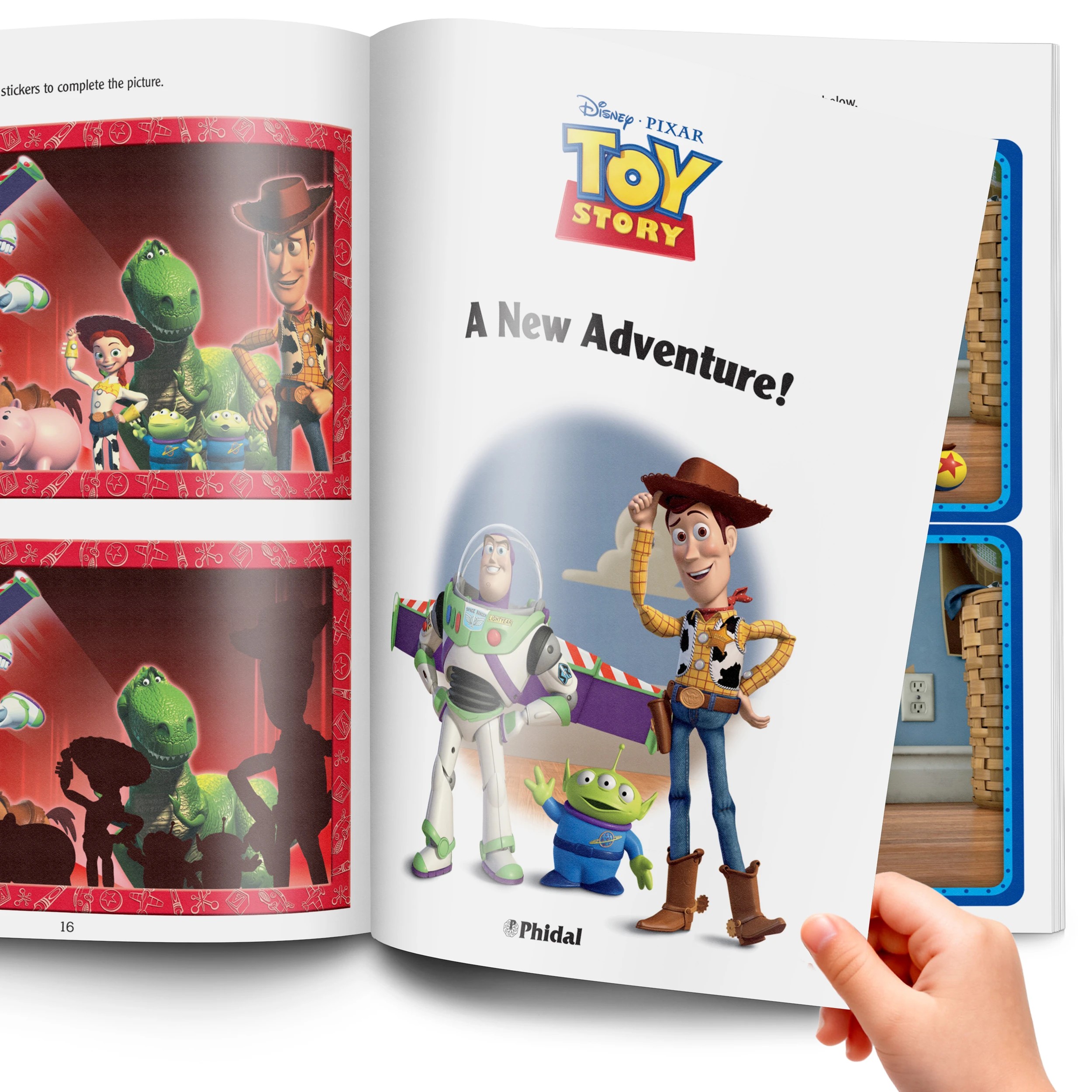 4 Disney Pixar Toy Story Treasury Sticker Book, 4 of 4