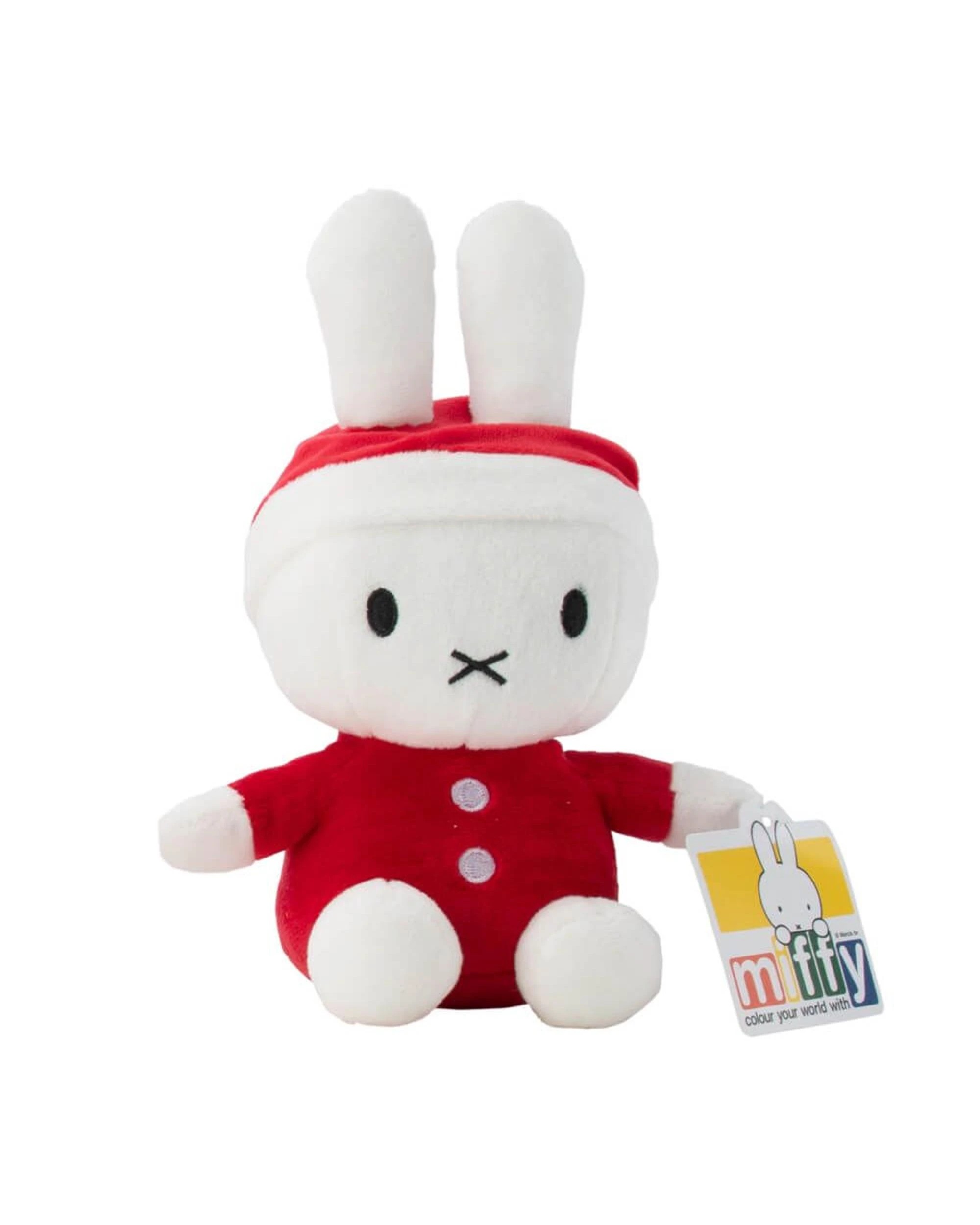 1 Miffy Christmas 21cm Plush - Red, 1 of 5