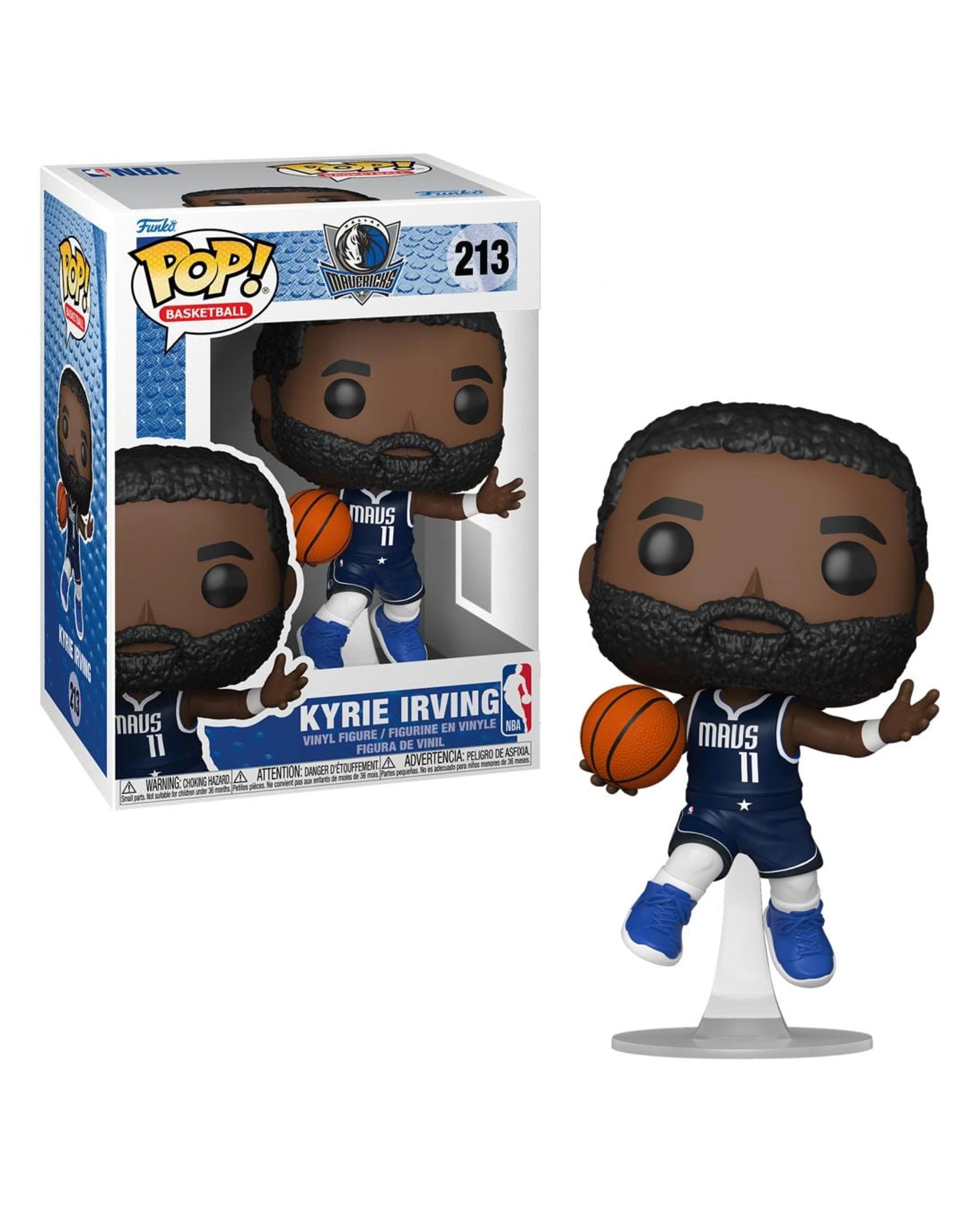 1 NBA Dallas Mavericks Kyrie Irving Funko POP! Vinyl, 1 of 3