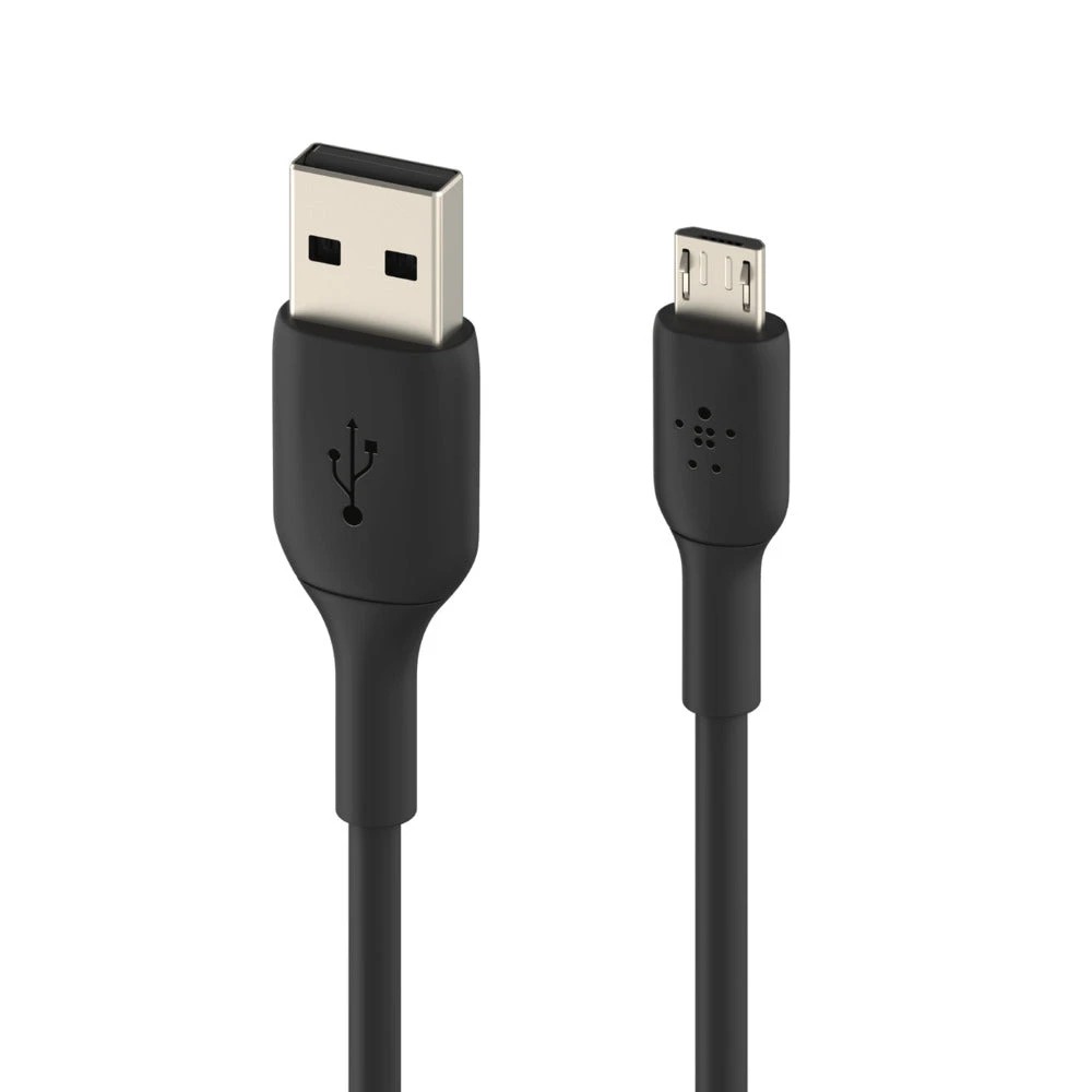 2 Belkin - BoostCharge USB-A to Micro-USB Cable 1m - Black, 2 of 4