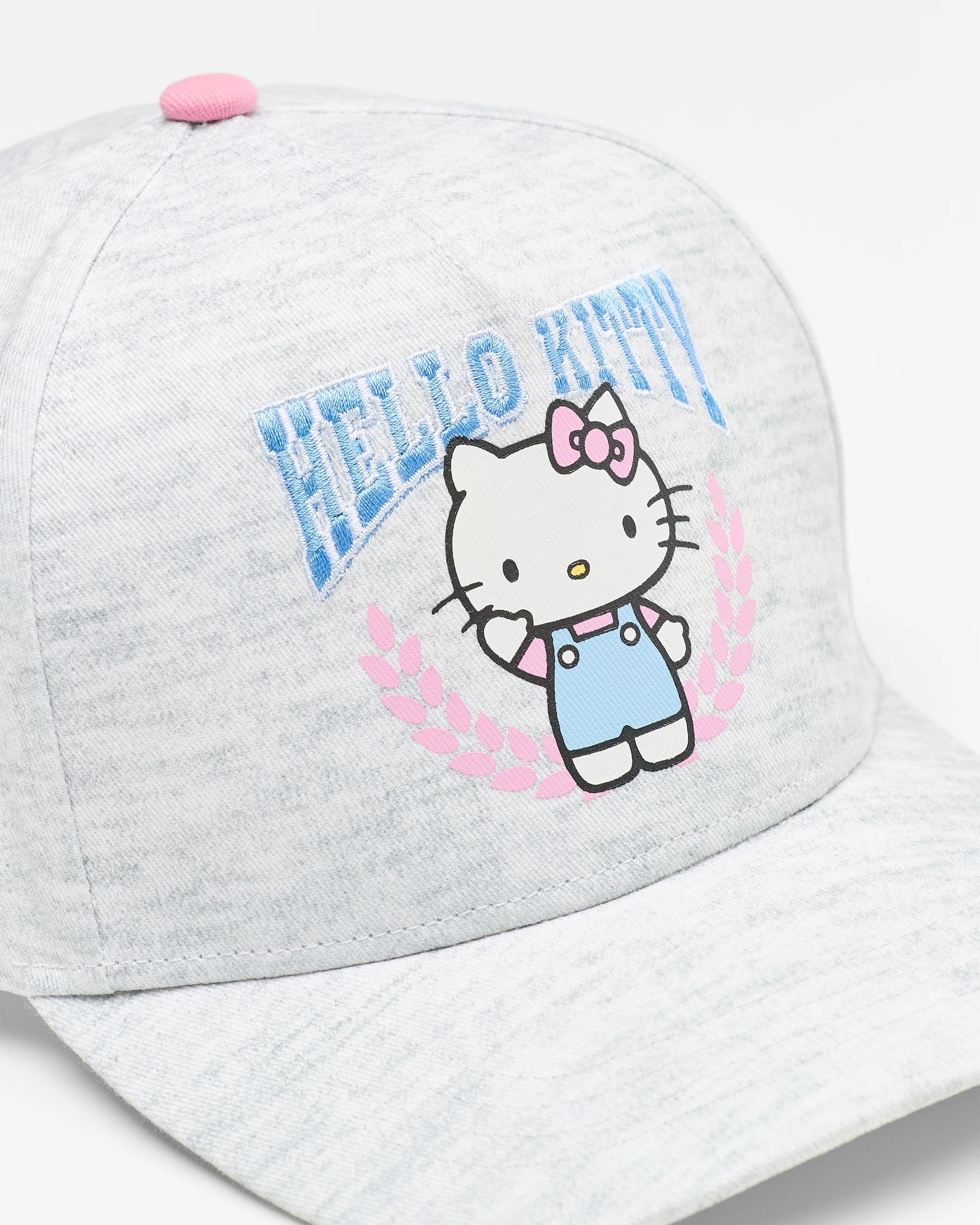 3 Kids Licensed Hello Kitty Cap GREY MARLE, 3 of 4