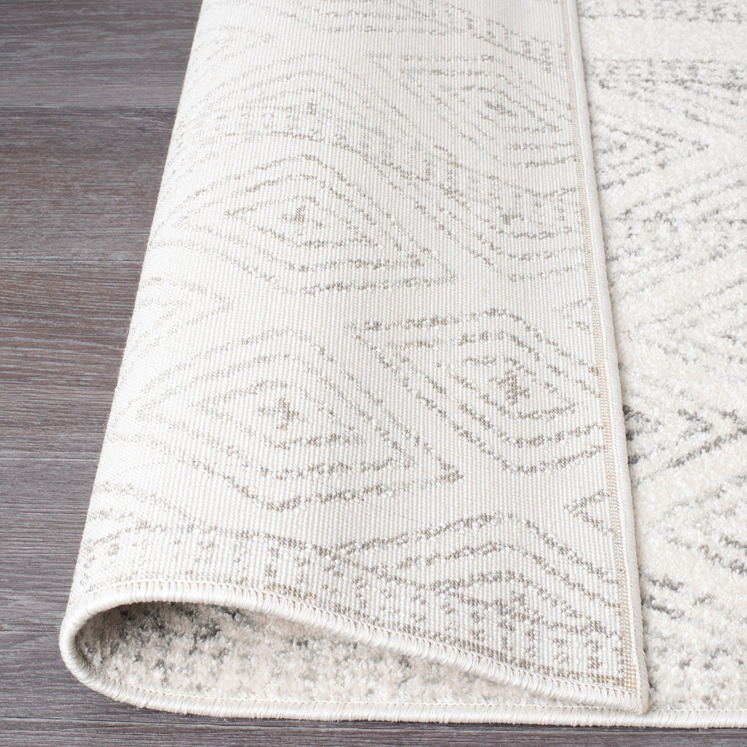 6 Common Ground Rugs Bluebay 450 290x200 cm Rug - White, 6 of 6