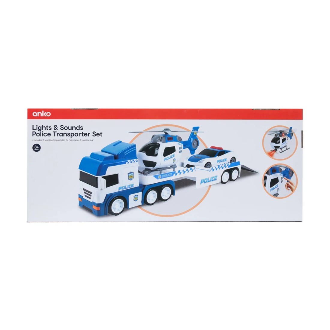 10 Lights & Sounds Police Transporter Set, 10 of 10