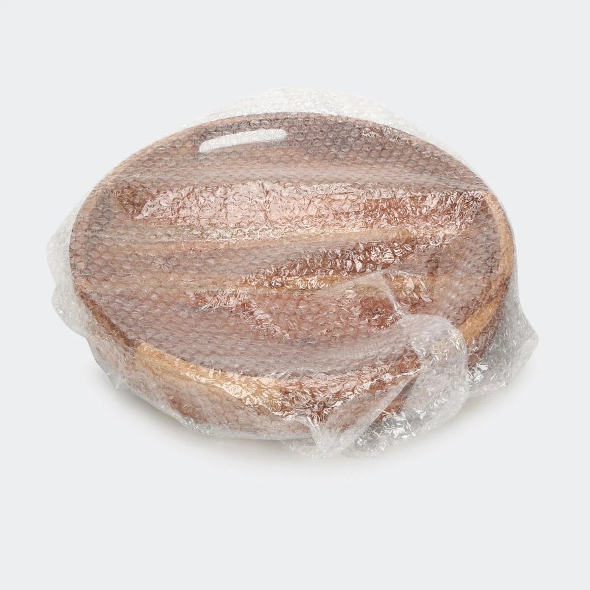 6 Acacia Round Serving Tray, 6 of 6