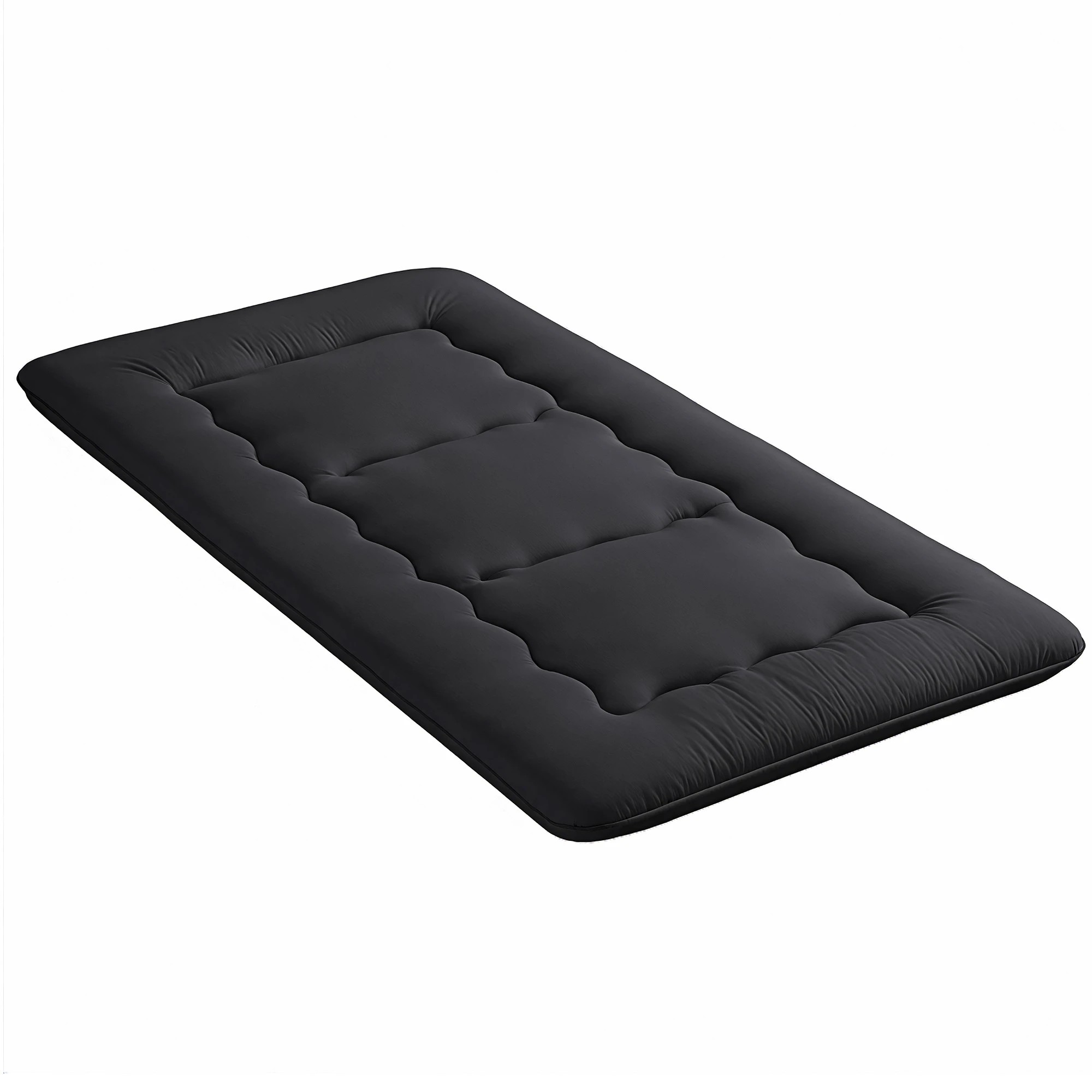 1 Giselle Bedding 10cm Japanese Floor Mattress Foldable Futon Mattress Washable - Black, 1 of 1