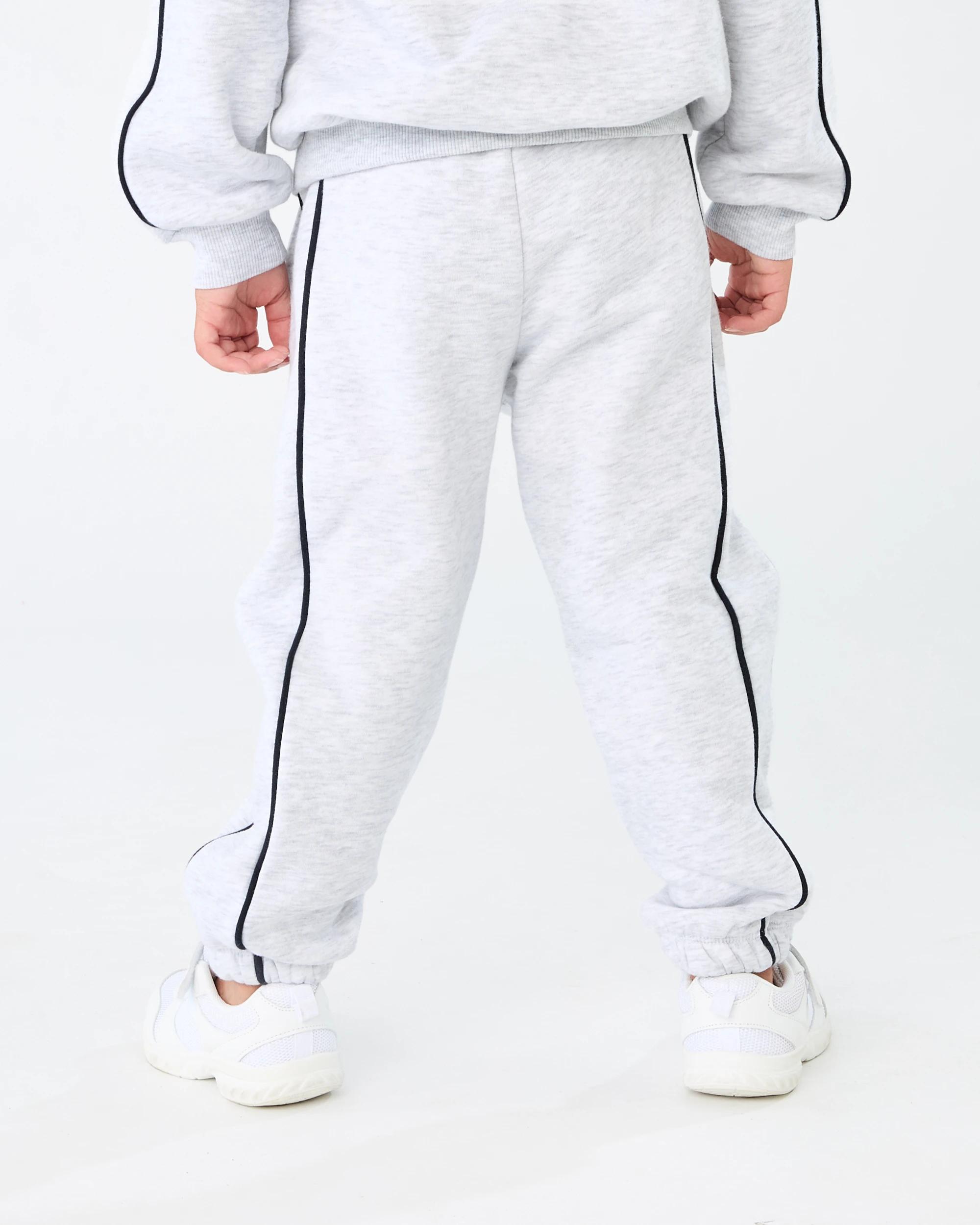 2 Loose Fit Trackpants Wht Marle, 2 of 7