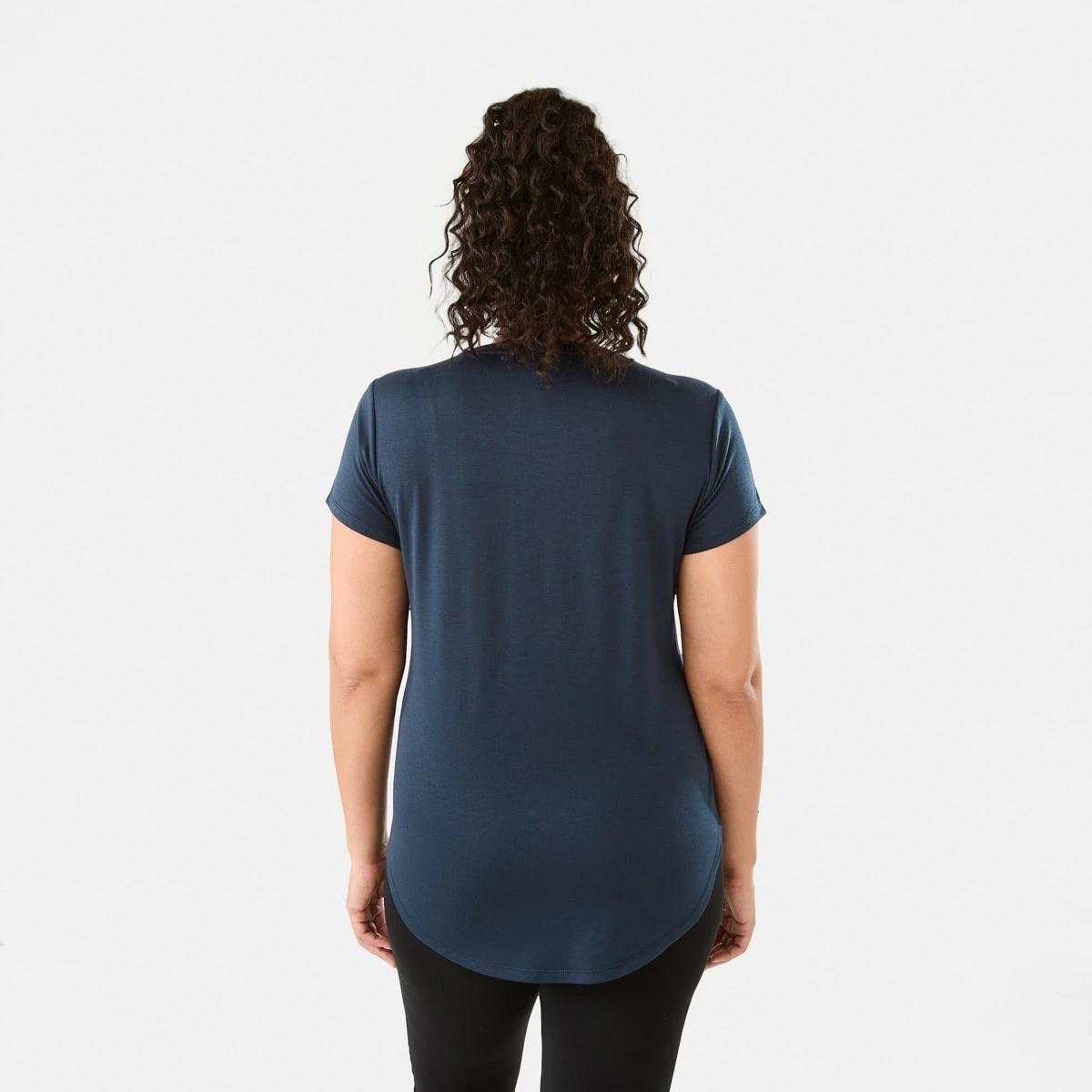 3 Everlast Womens Scoop Neck T-shirt EVERLAST DOGBONE INDIA INK, 3 of 6