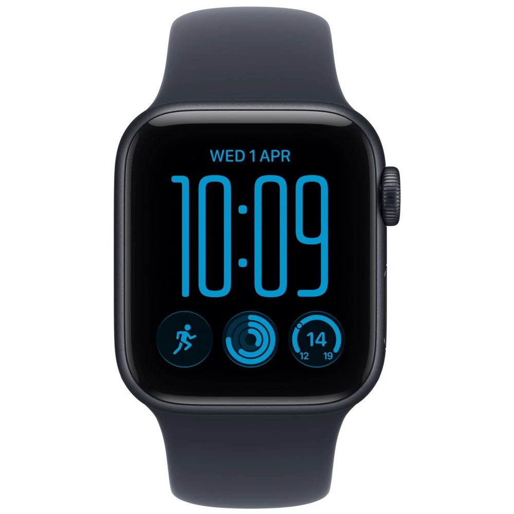 2 Apple Watch SE 3 GPS 40mm Midnight Navy Sport Band S/M, 2 of 9