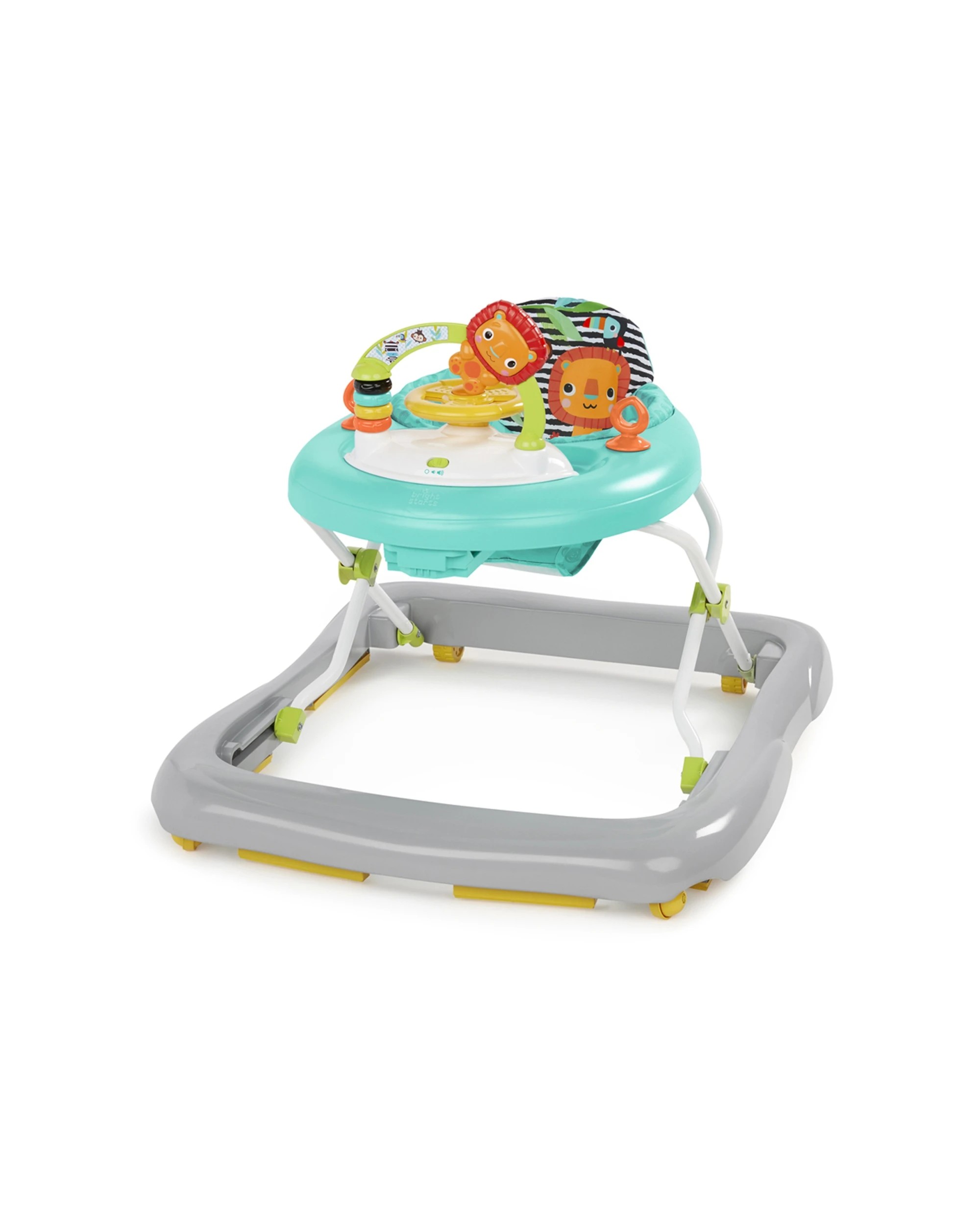 1 Bright Starts Zig Zag Zebra Baby Push Walker Walking Aid For 6 Months Plus
 - Multi, 1 of 6