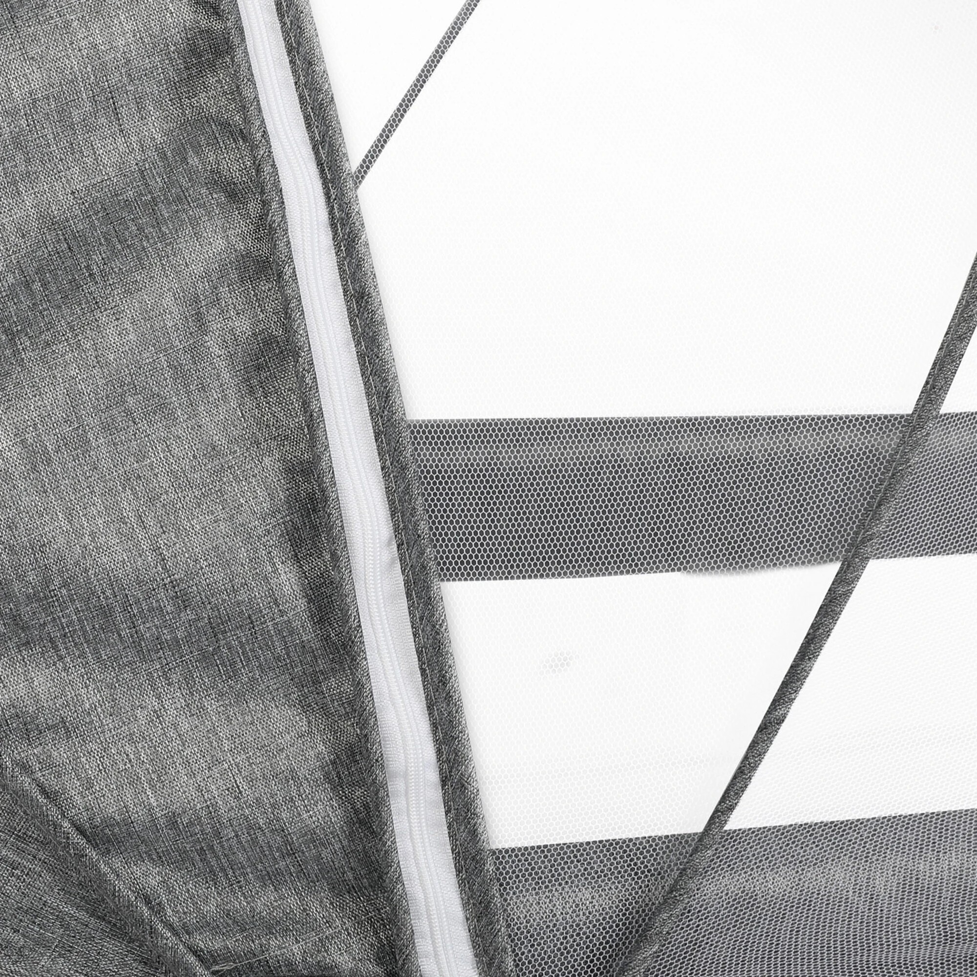 5 Bopeep Baby Cot Bed Crib Portable Bassinet Safety Fence Adjustable Bedside, - Grey, 5 of 9