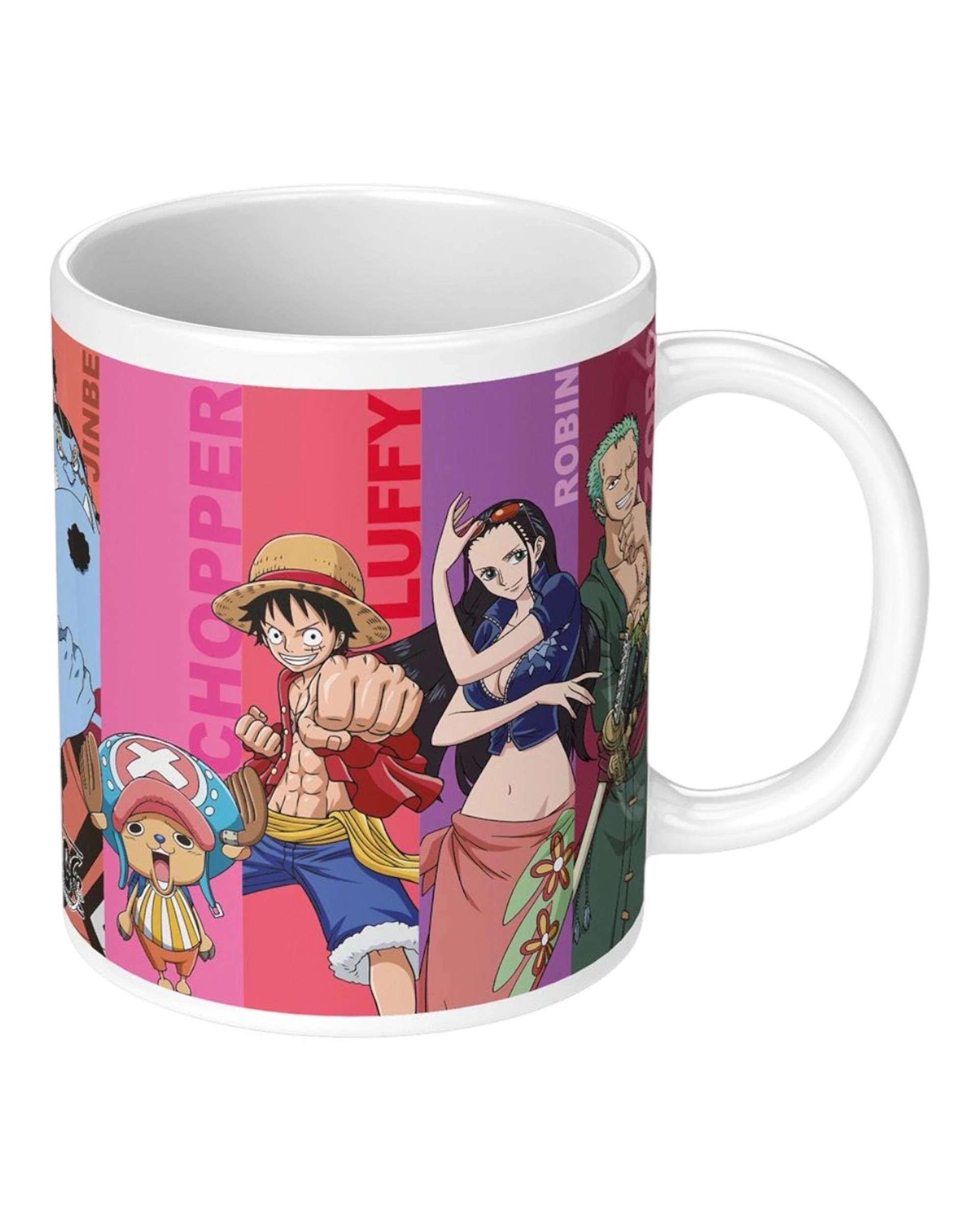 1 One Piece Panels White Mug, 1 of 4