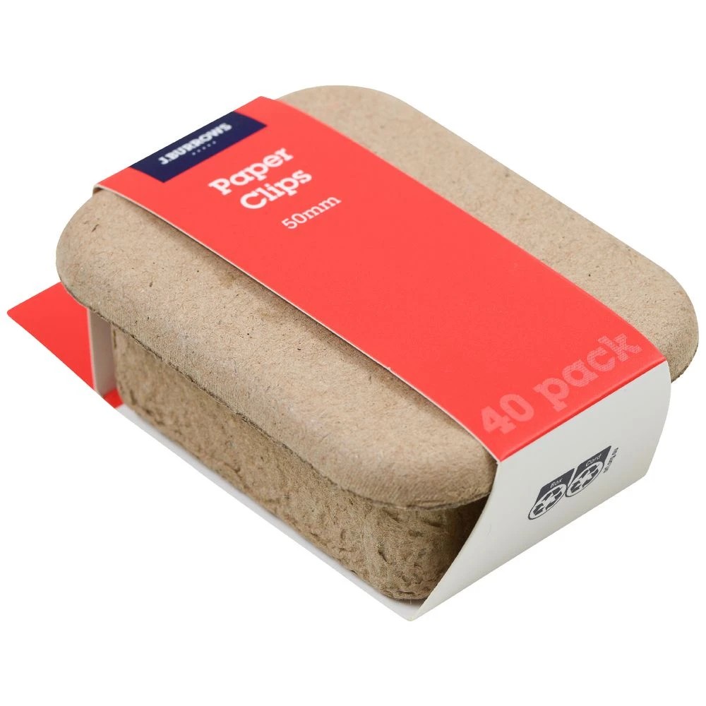 2 J.Burrows Paper Clips 50mm Green 40 Pack, 2 of 6