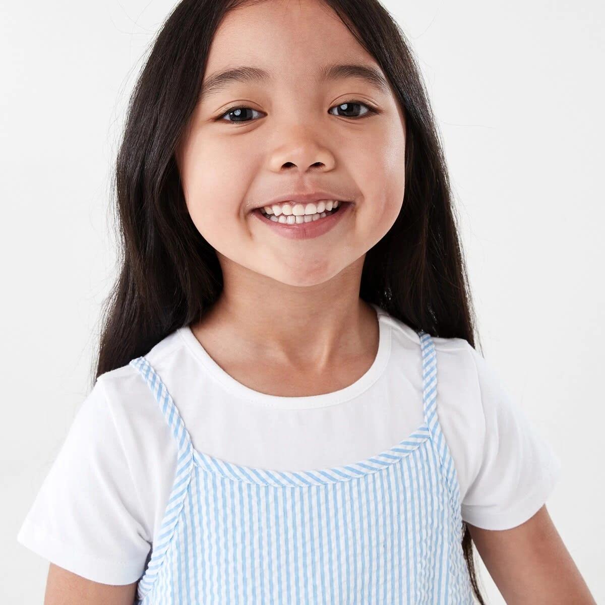 3 2 Piece T-shirt and Dress Set Stripe, 3 of 7