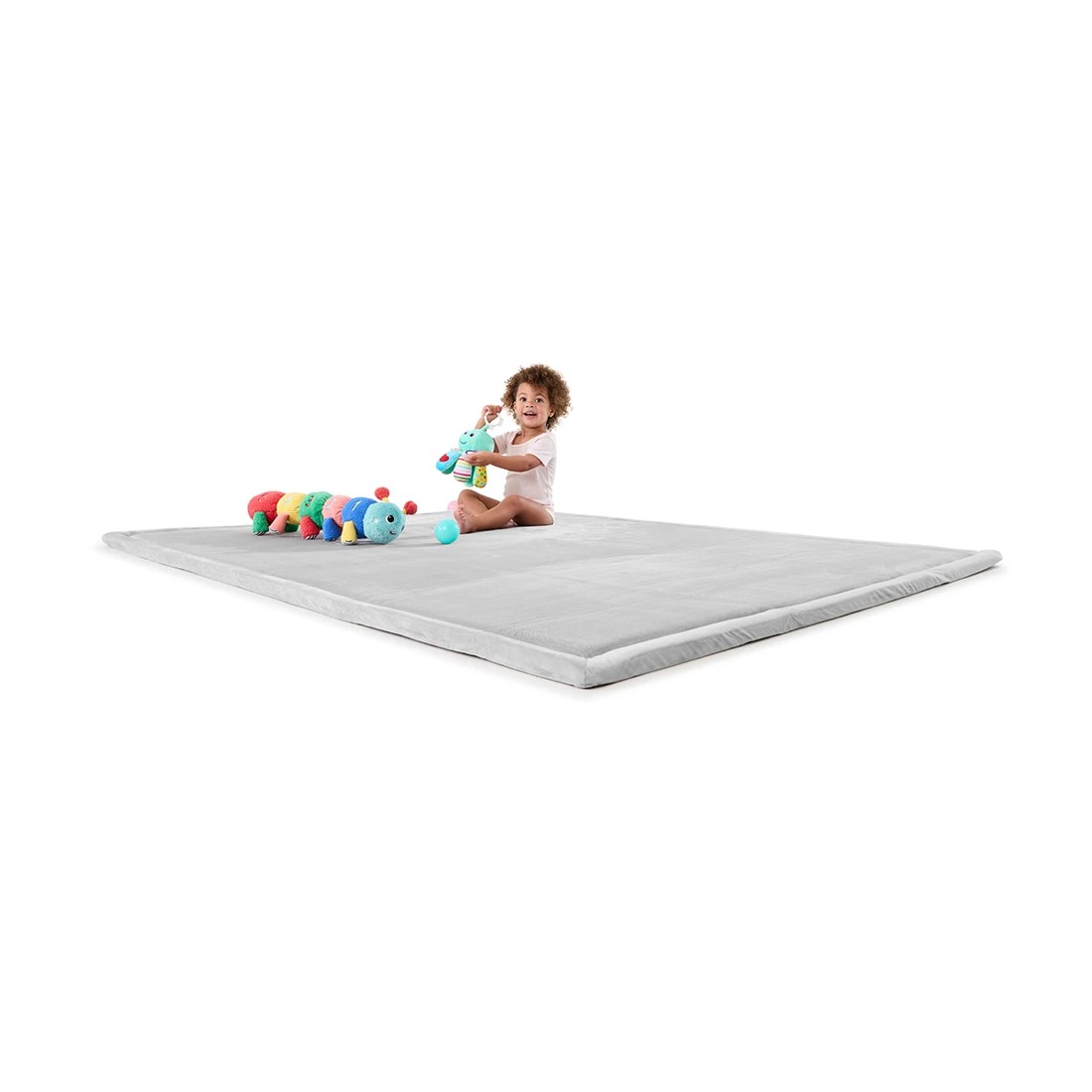 1 Soft Play Mat - Grey, 1 of 6