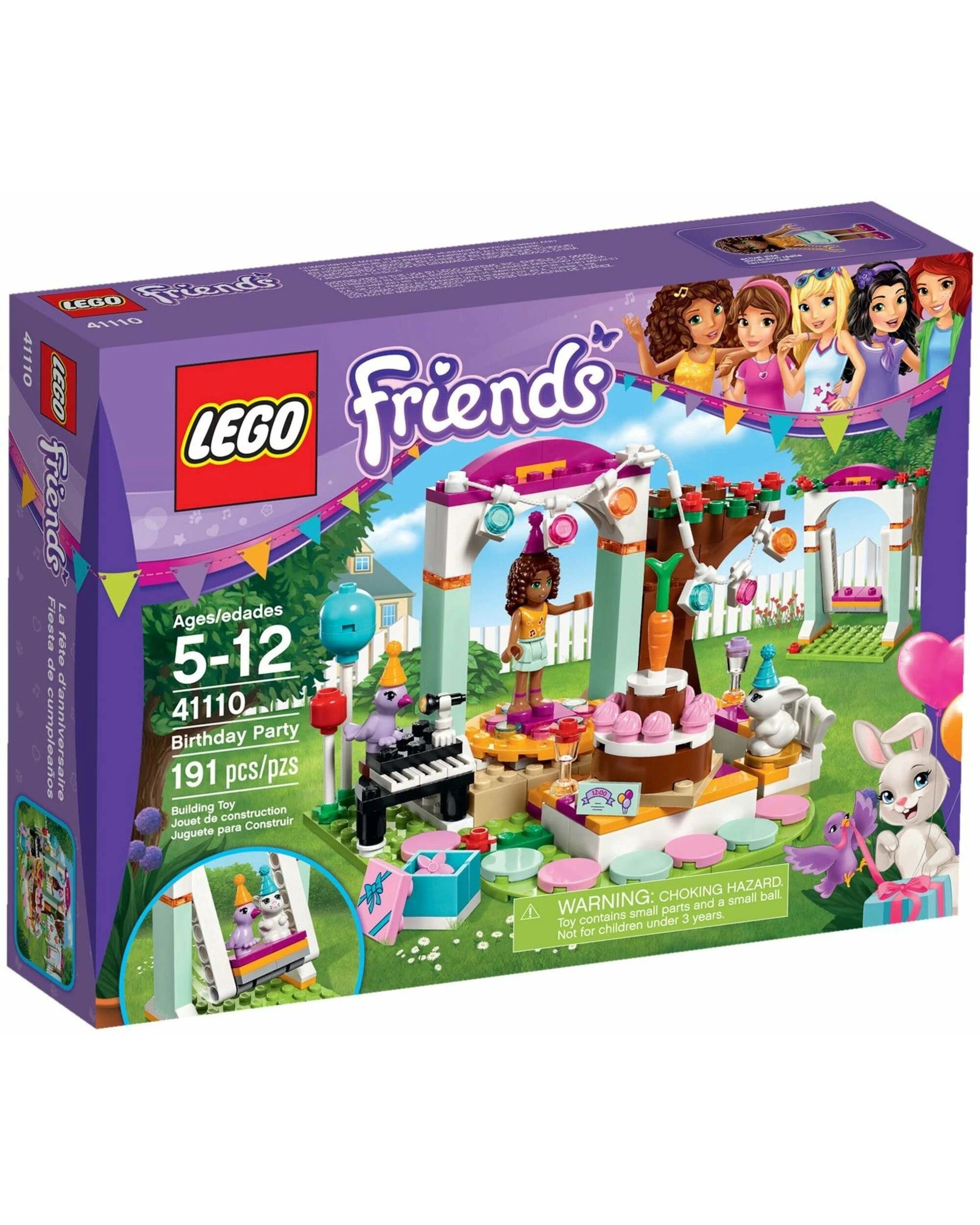1 Lego 41110 Friends Series Birthday Party, 1 of 5
