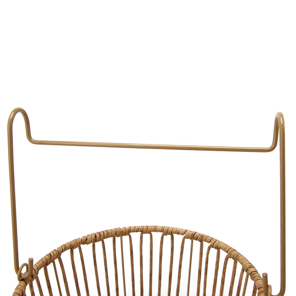 4 Rattan Look Peg Basket - Brown, 4 of 6
