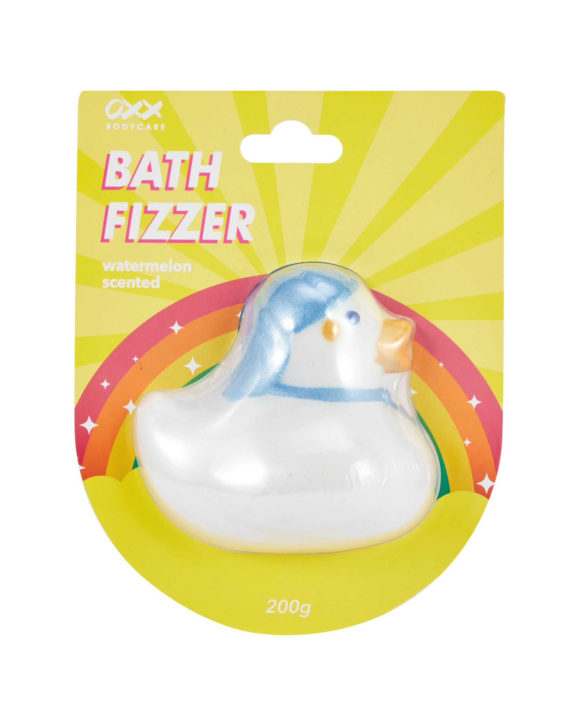 1 OXX Bodycare Bath Fizzer 200g - Watermelon Scented, 1 of 5