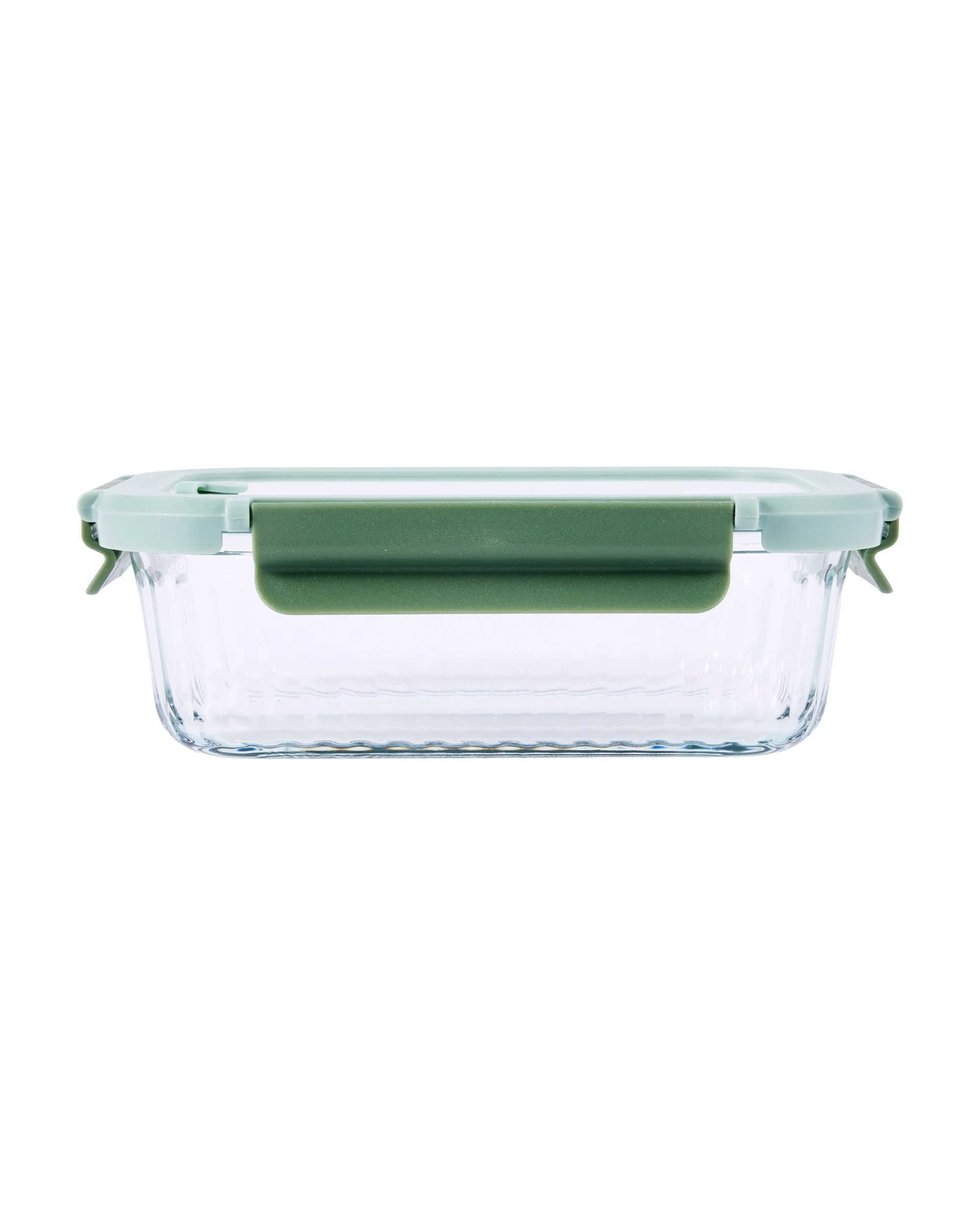 3 Set of 3 1L Glass Food Storage Containers, 3 of 5