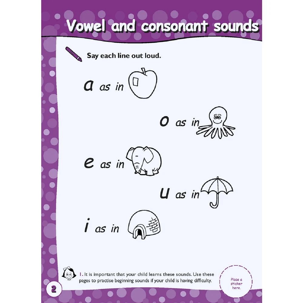 3 Excel Early Skills English Book 3 Consonant, 3 of 4