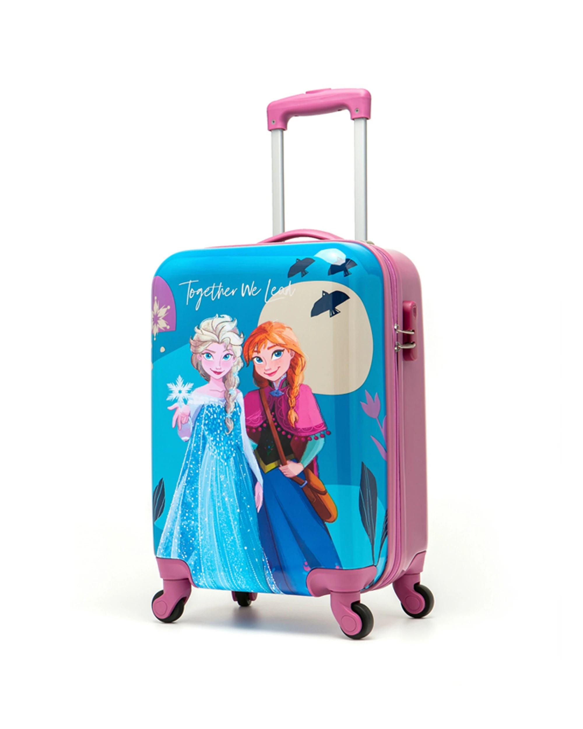 4 Disney Frozen 20" Cabin Trolley Travel Suitcase Luggage Kids Lightweight - Multi, 4 of 5