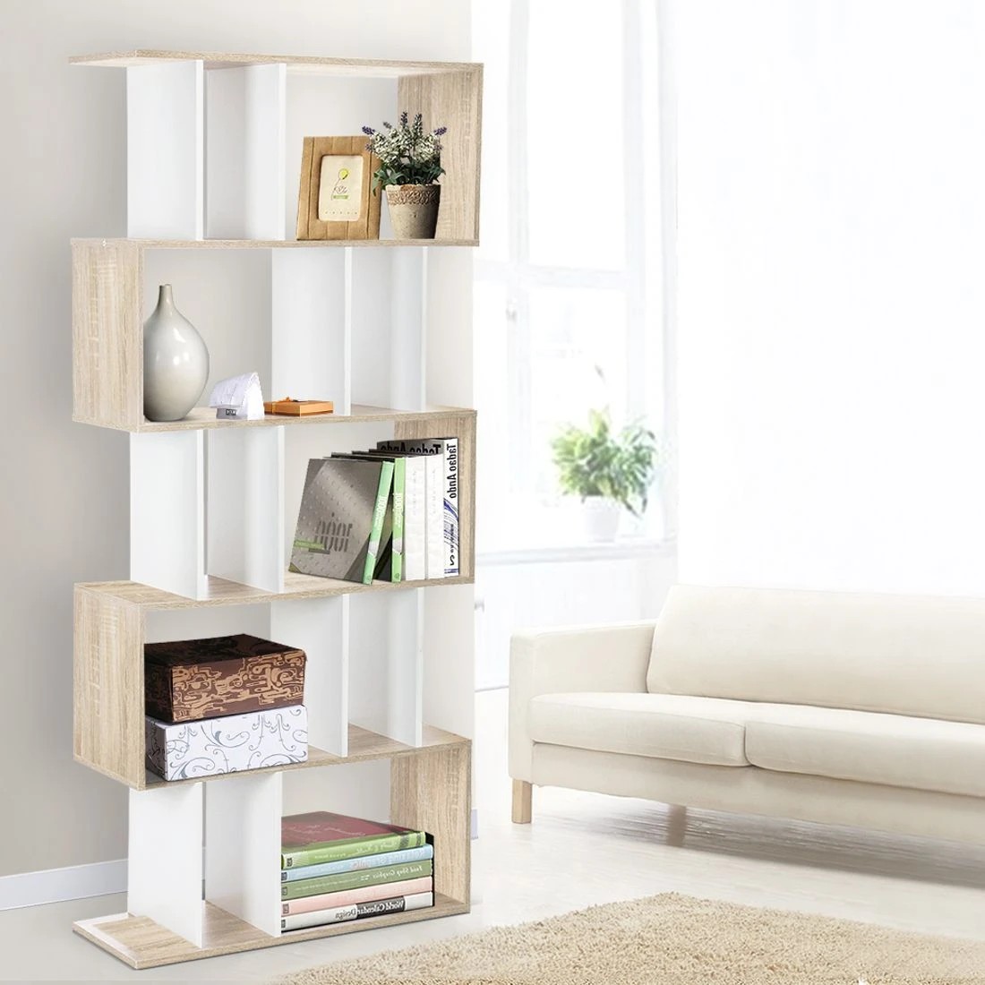 1 Artiss Bookshelf 5 Tiers
 - Brown, 1 of 10