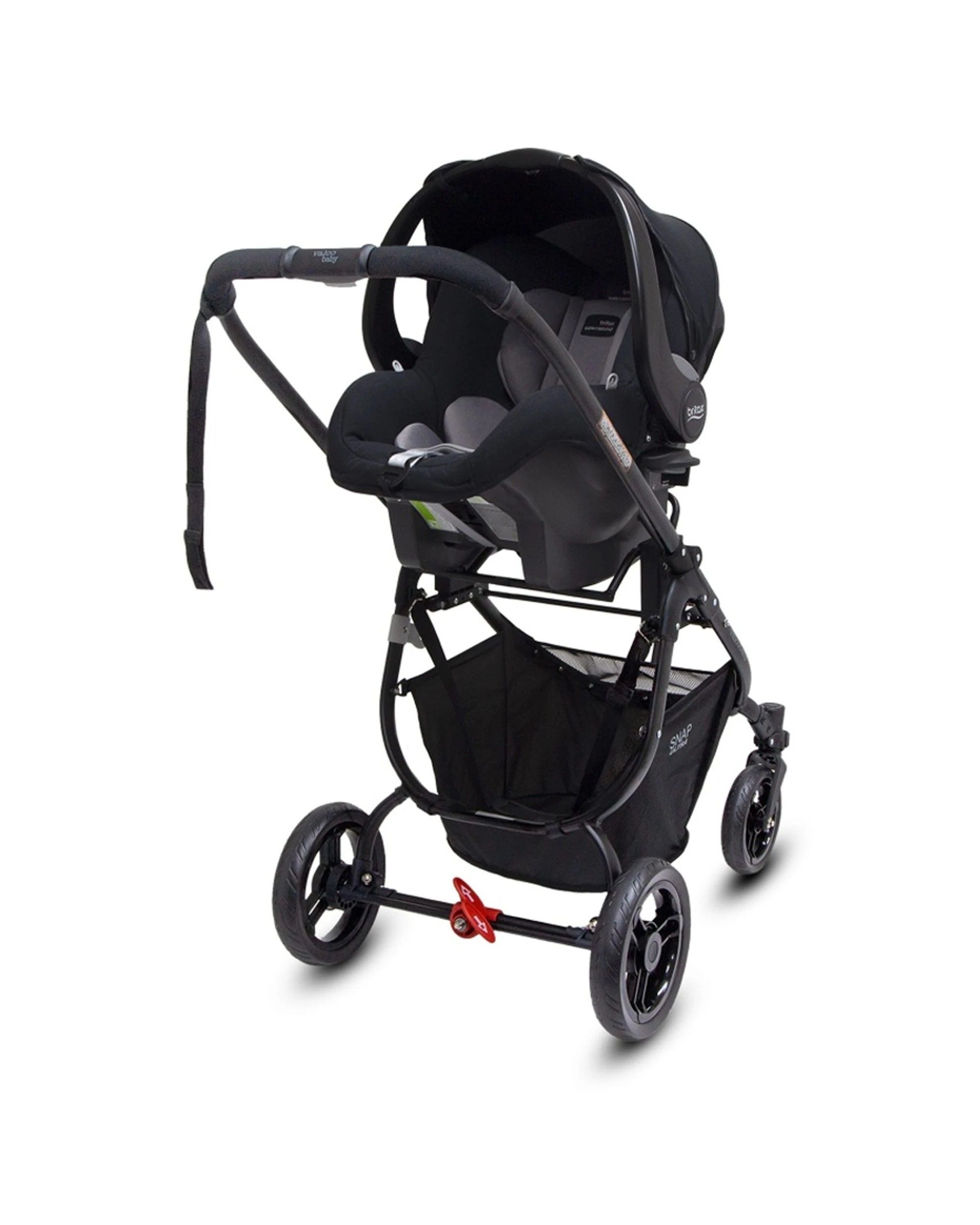 6 ValcoBaby Britax Safe-N-Sound Car Capsule Adaptor For Snap Ultra Velo Pram Stroller - Plain, 6 of 7