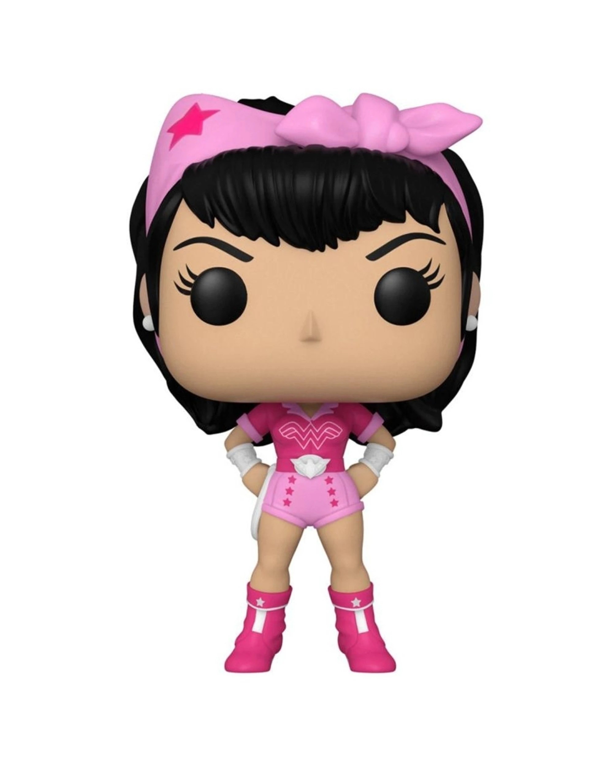 1 Pop Vinyl Figurine DC Comics Action Figure - Breast Cancer Awareness 10cm - Pink, 1 of 3