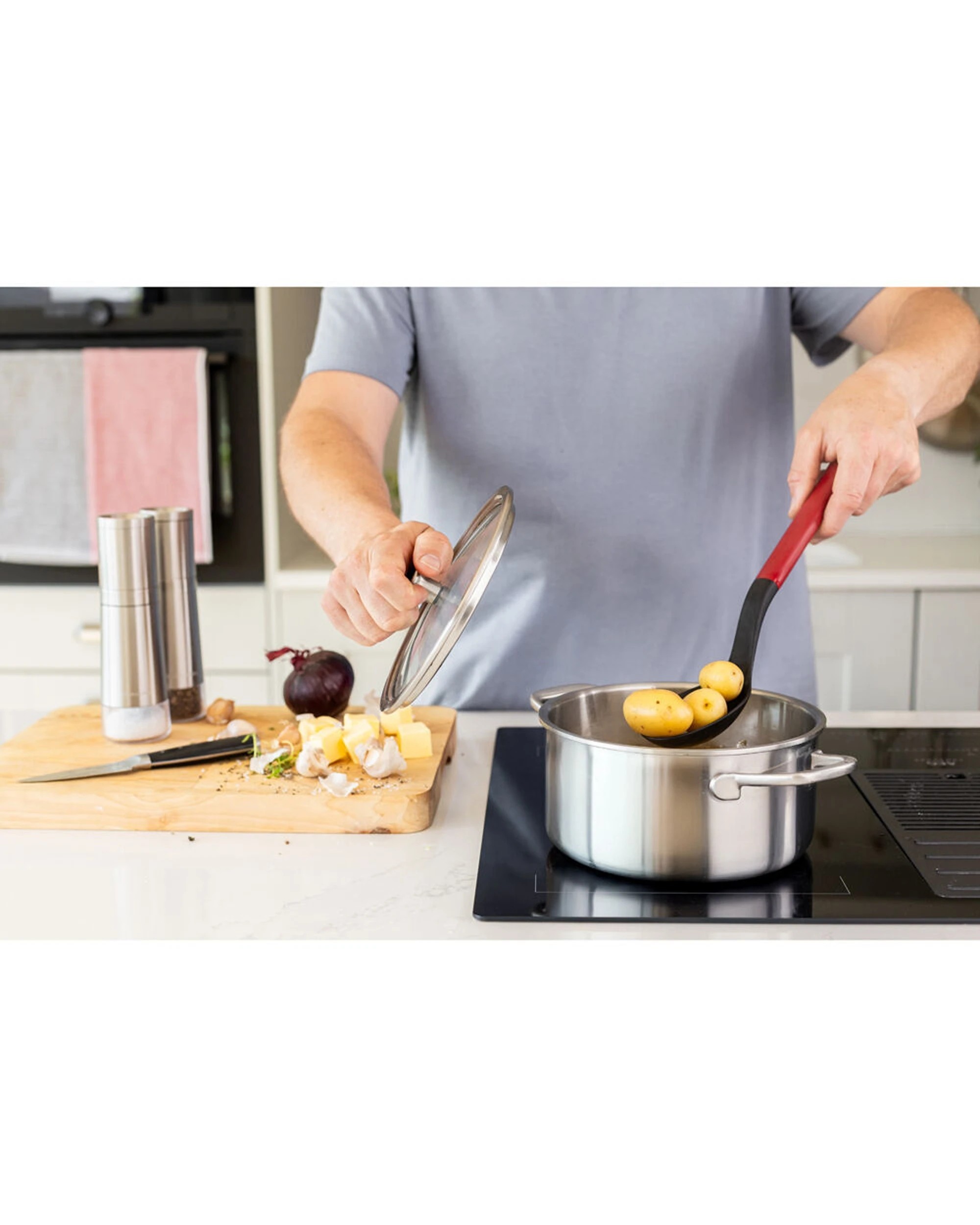 5 KitchenAid Classic Slotted Nylon Cooking Spoon 2PK Heat Resistant Ergonomic Handle - Multi, 5 of 6