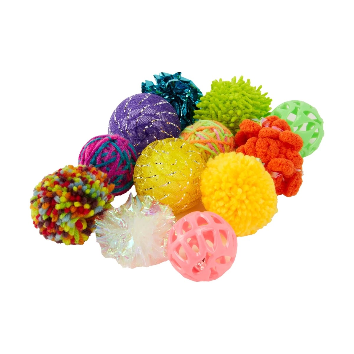 2 12 Pack Cat Toy Balls, 2 of 9