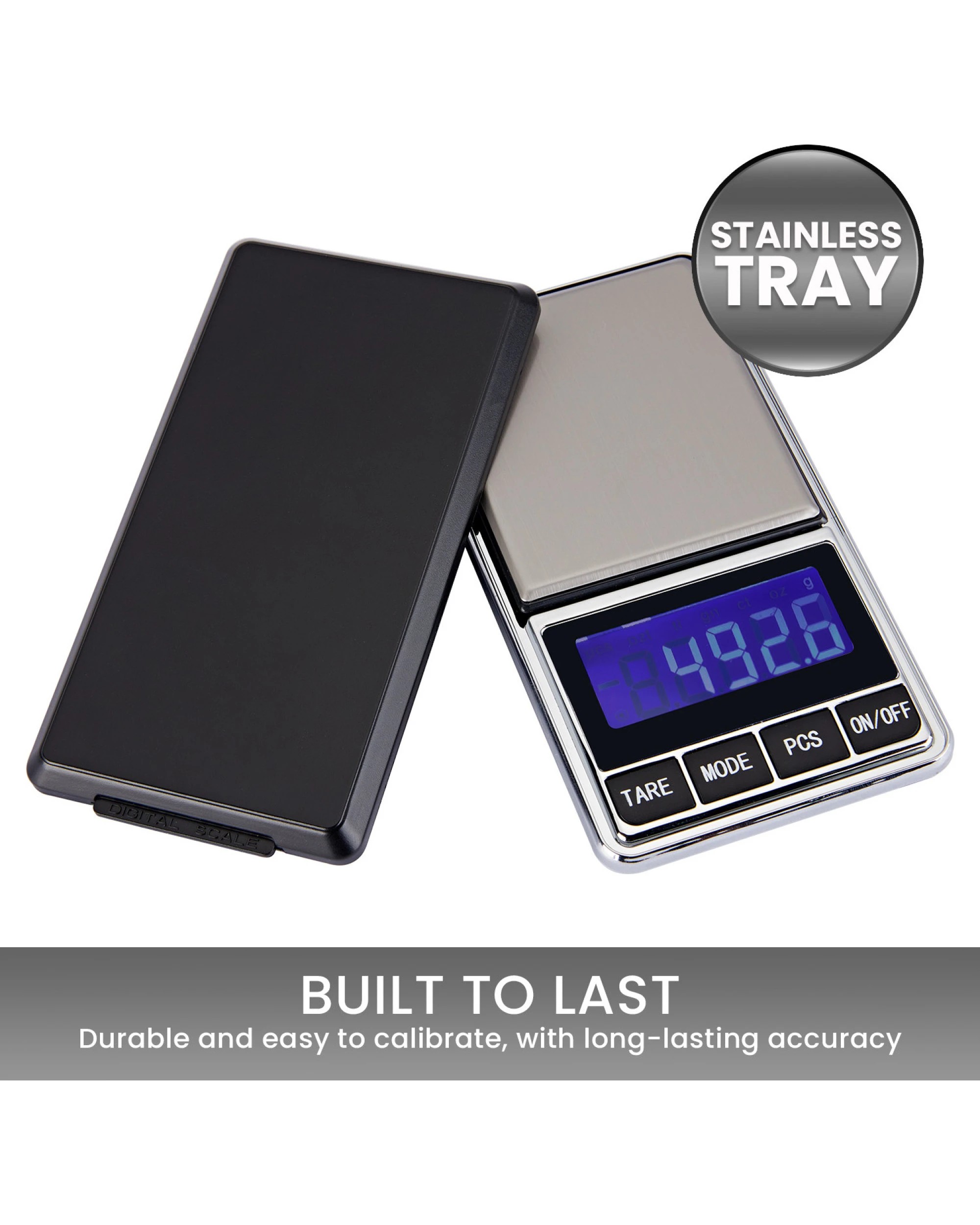 3 Digital Electronic Pocket Scales 500gm X 0.1gm, 3 of 6