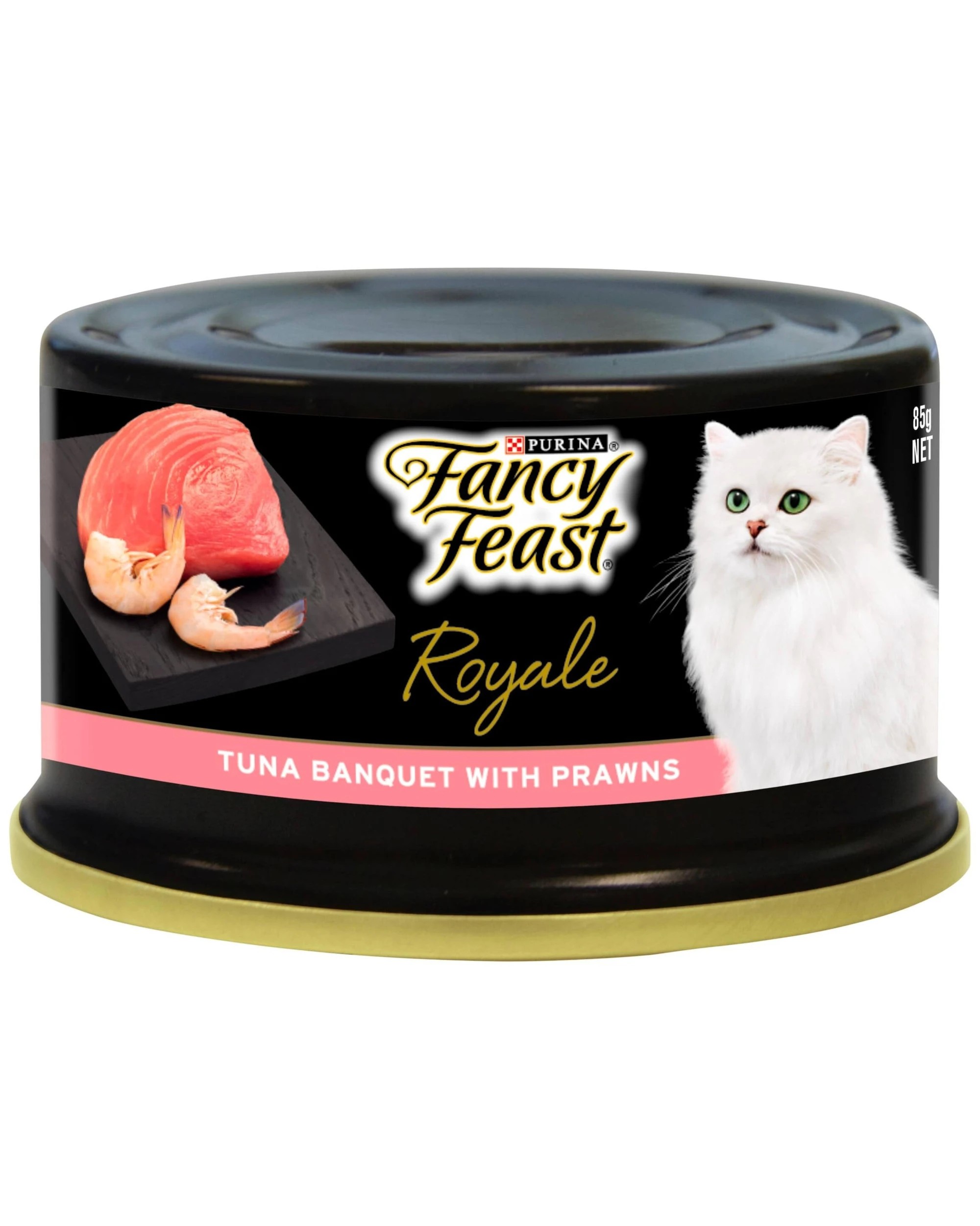 1 Fancy Feast Royale Tuna Banquet With Prawns 24X85g, 1 of 1
