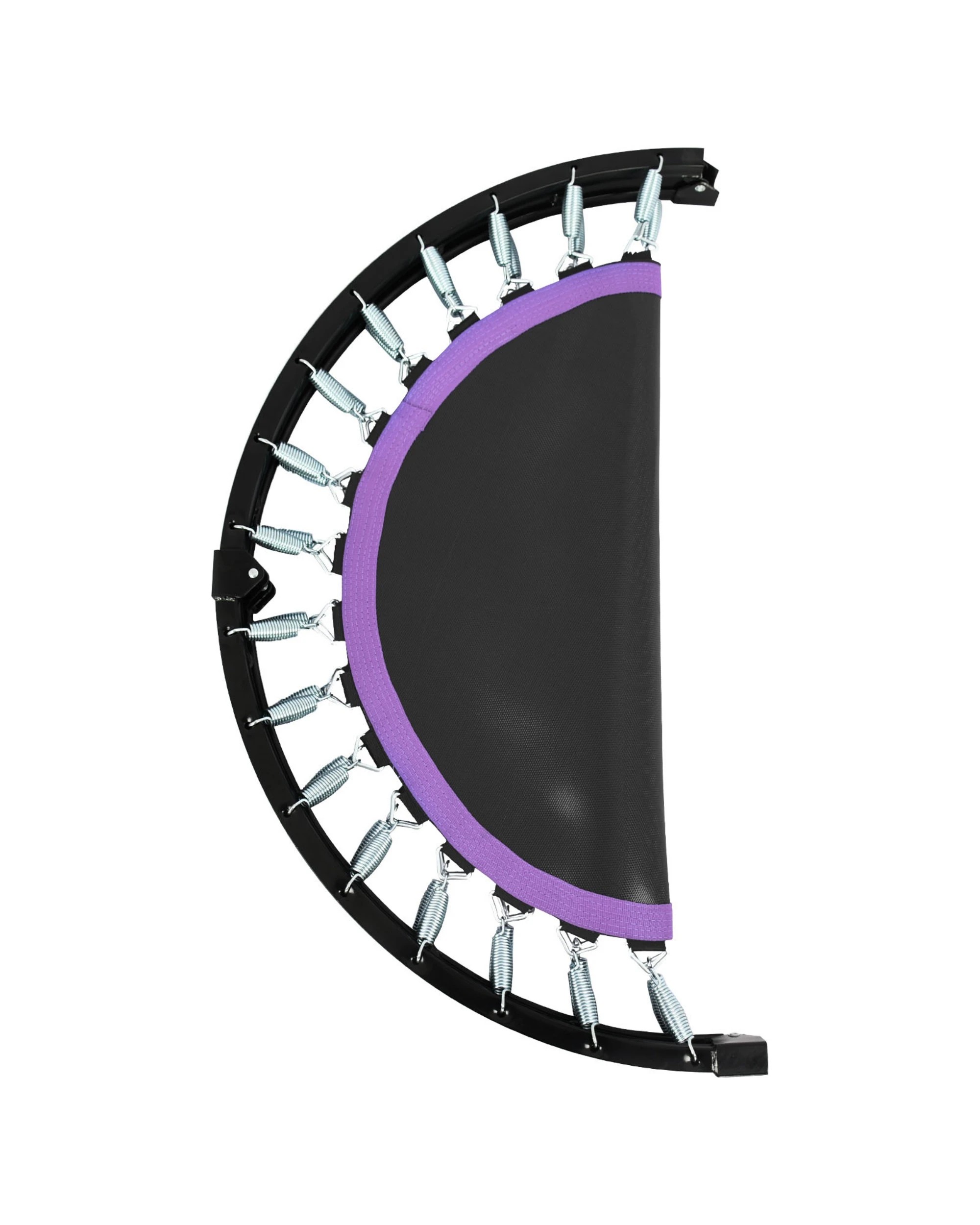 5 Advwin 48" Mini Trampoline Rebounder Max Load 200KG with Adjustable Foam Handle Suitable for Adult and Kids Purple, 5 of 7