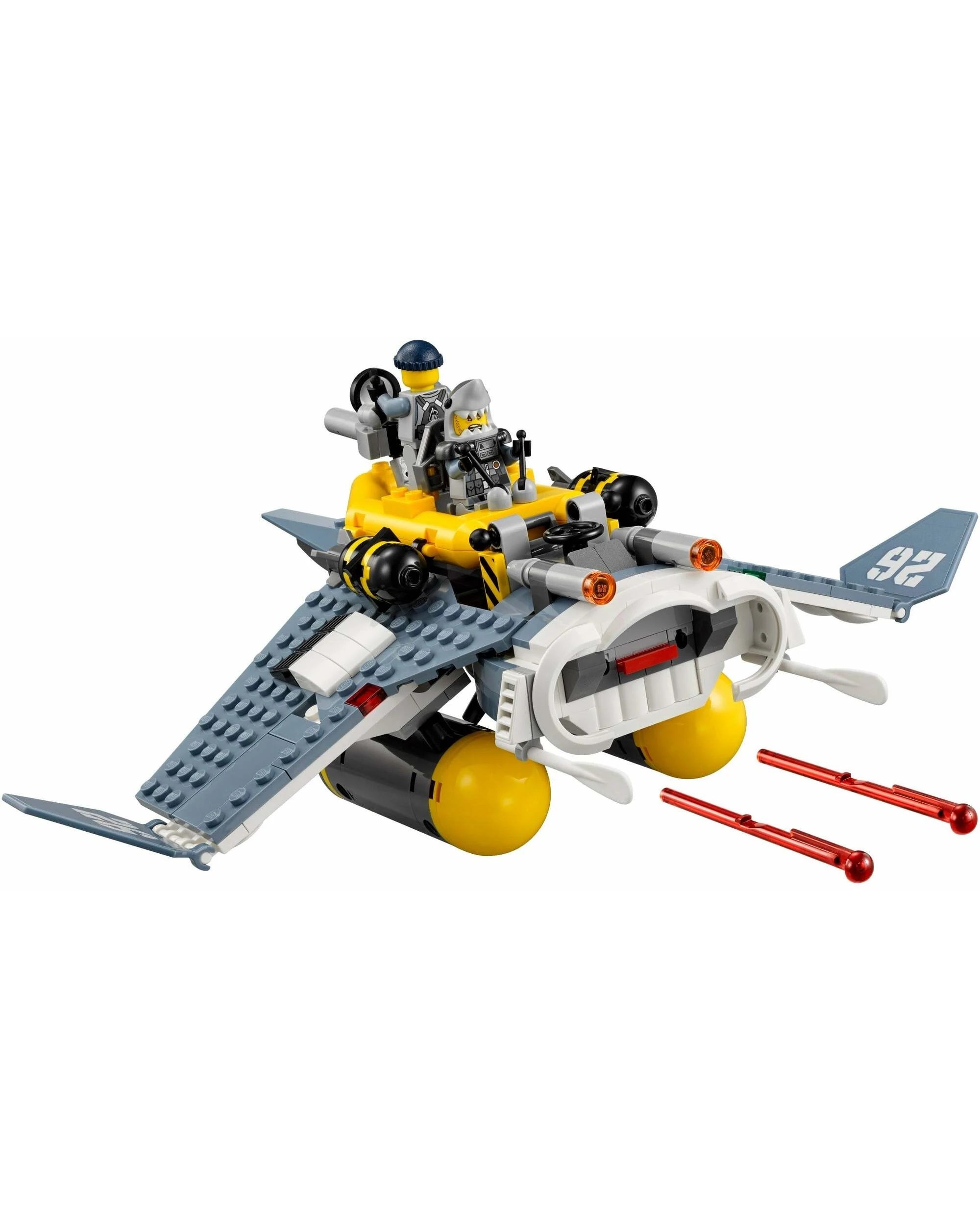 4 LEGO 70609 Manta Ray Bomber - NINJAGO Movie Cole's Plane, 4 of 5