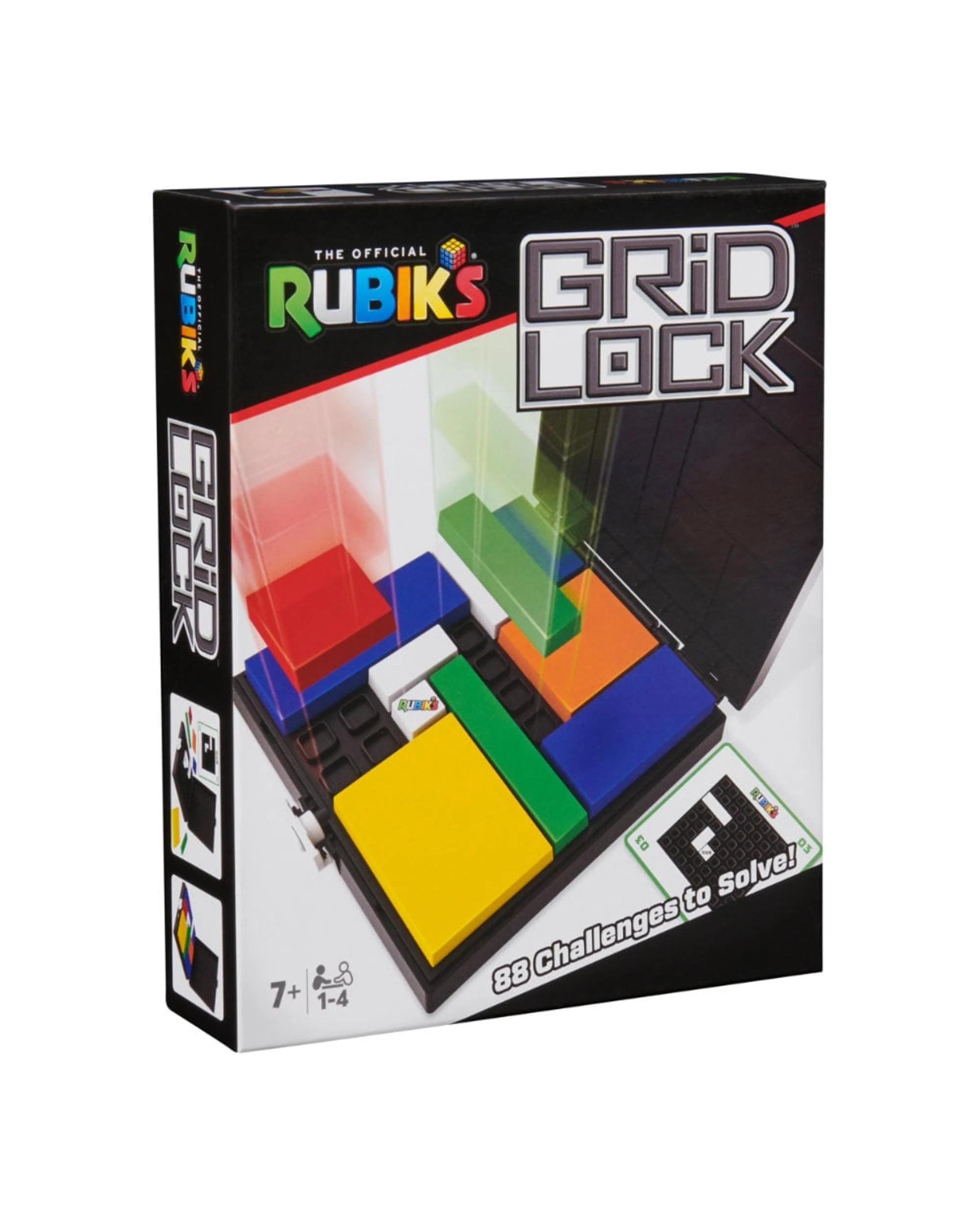 1 Rubik's Cube Gridlock Puzzle Game, 1 of 7
