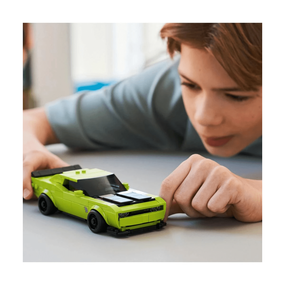 8 LEGO Speed Champions Dodge Challenger SRT Hellcat Sports Car 77237, 8 of 10